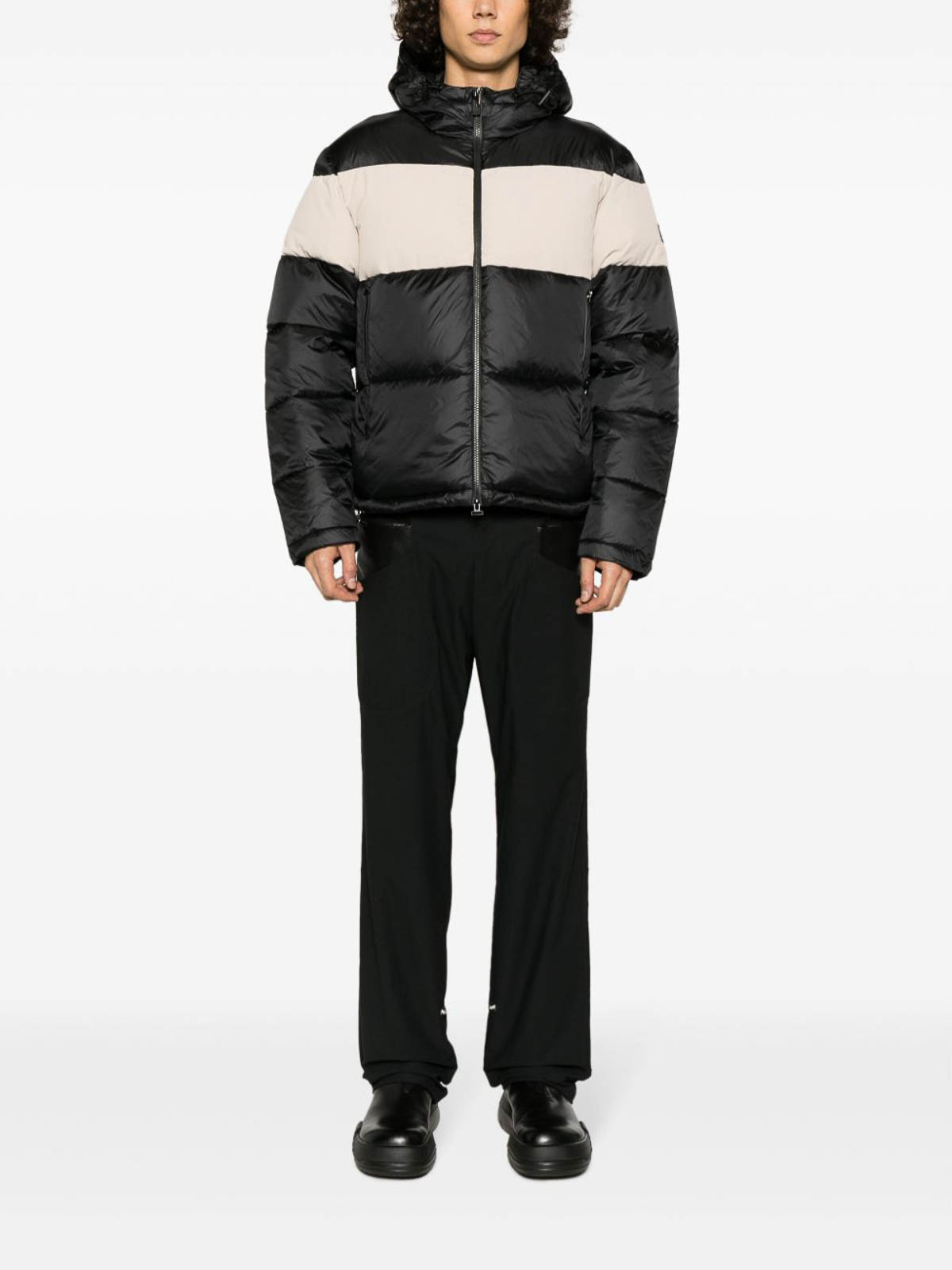 Aemi + Co Acid Washed Exposed Seam Button Up Jacket