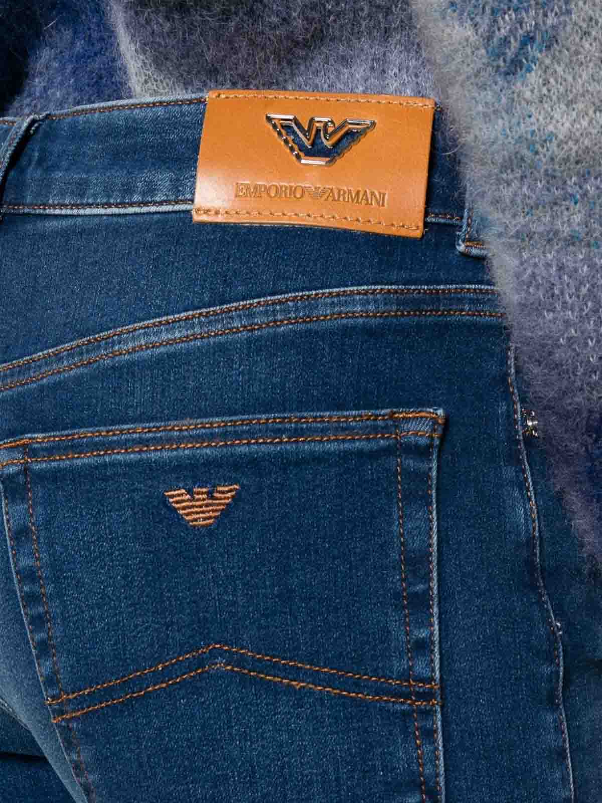 Emporio Armani Dnim cotton jeans - Blue - Women|6R2J362DAXZ0942