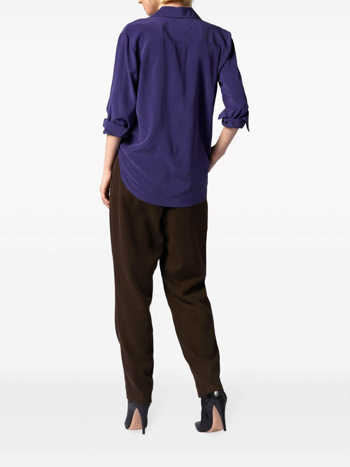 Shop Equipment Camisa - Púrpura In Purple