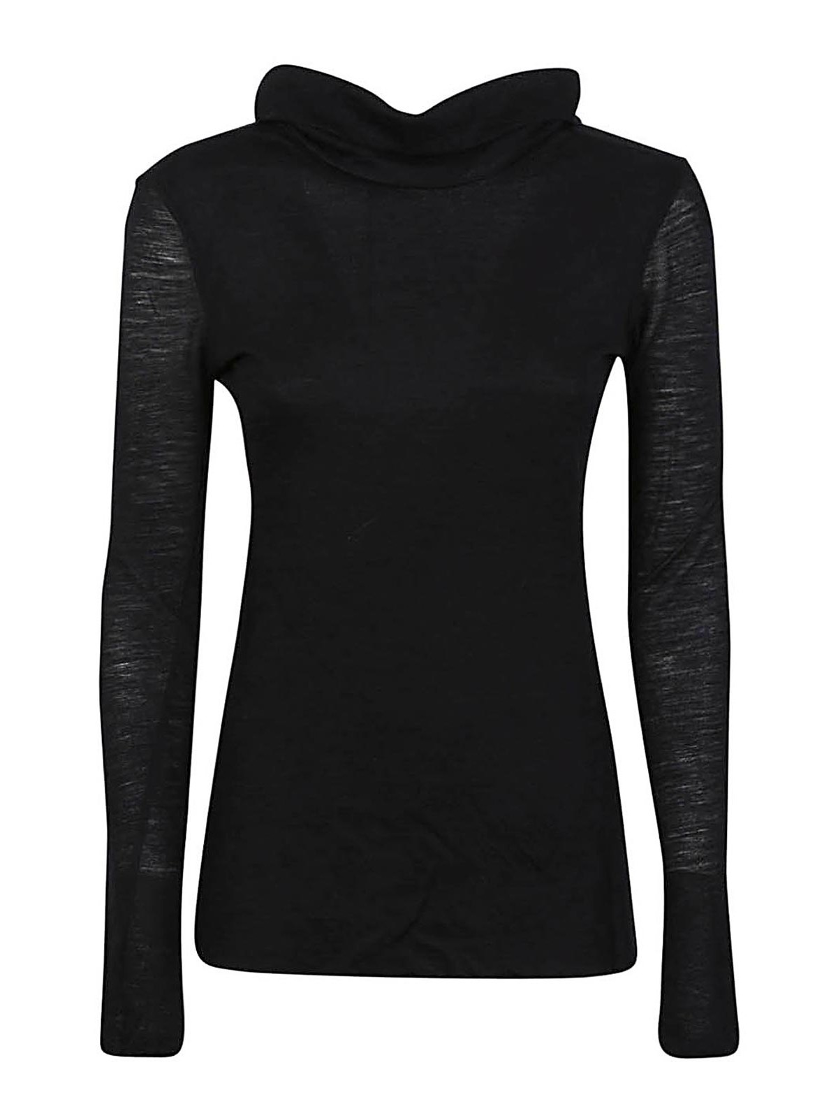 Col roulé & Col polo Liviana Conti - Pull Col Roulé - Noir - L3WH17Y690