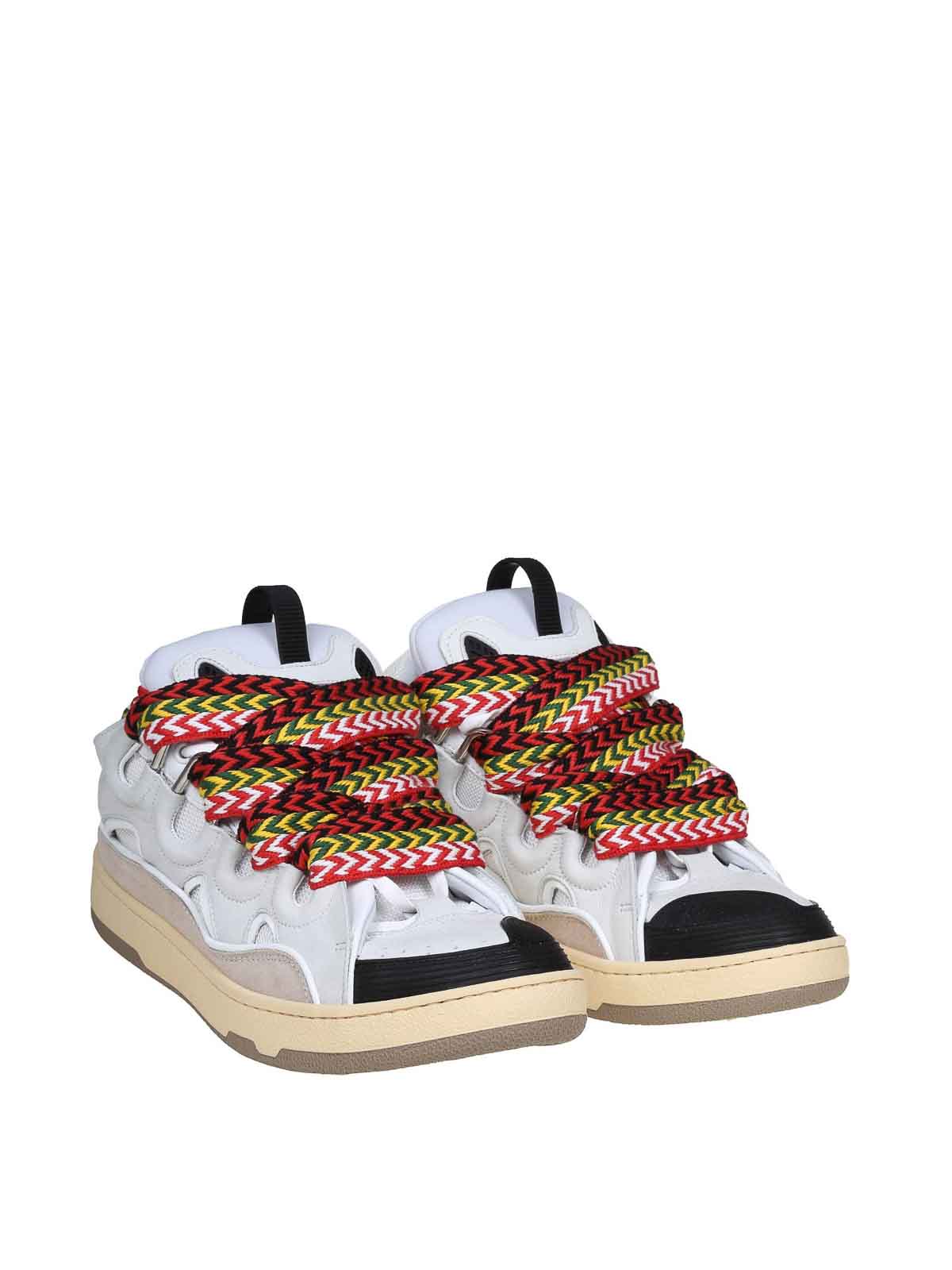 Shop Lanvin Zapatillas - Blanco