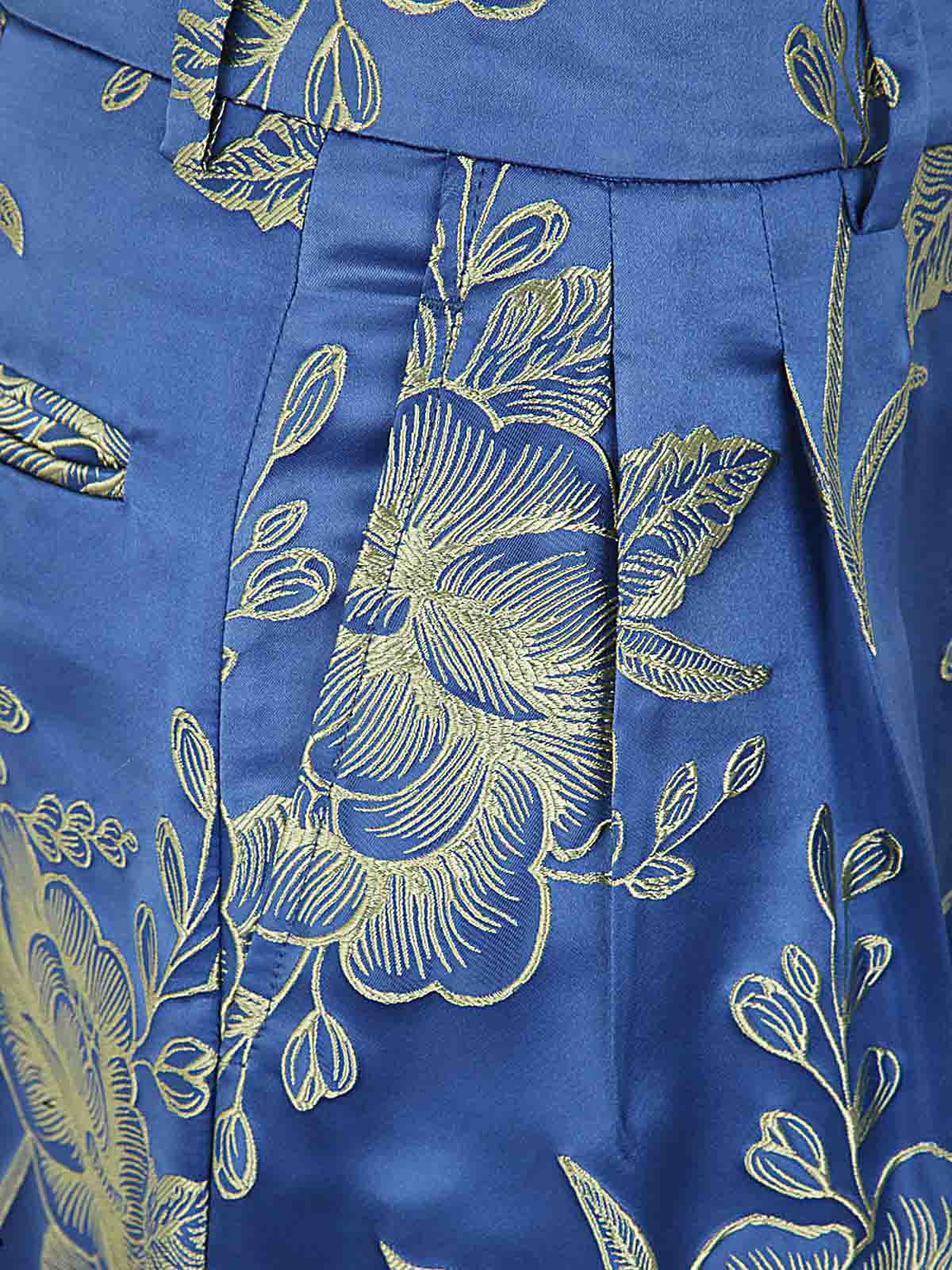 Shop Etro Shorts - Azul In Blue