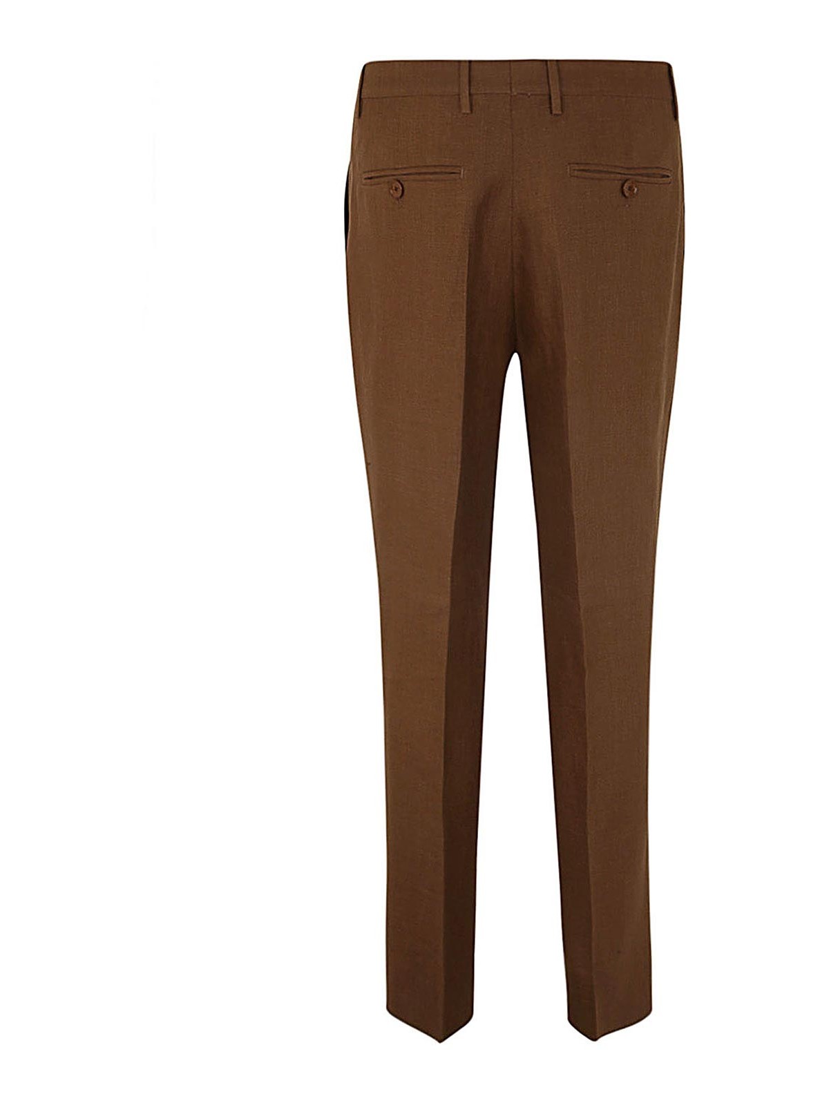 Single-Pleat Wool-Blend Trousers – A LINE