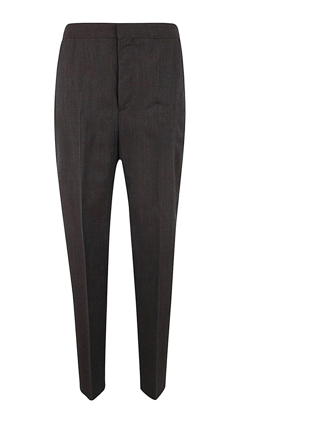 Shop Filippa K Relaxed Tailored Trousers In Brown