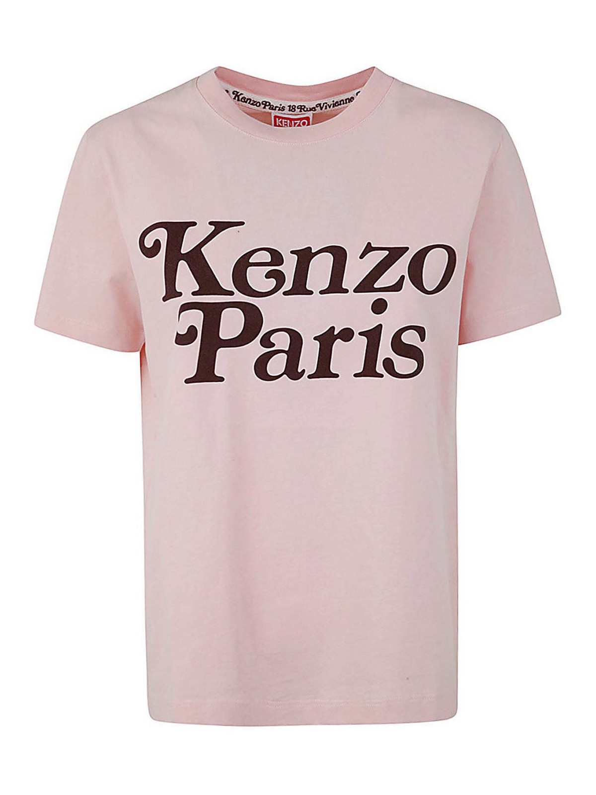 Kenzo Loose T-shirt In Pink