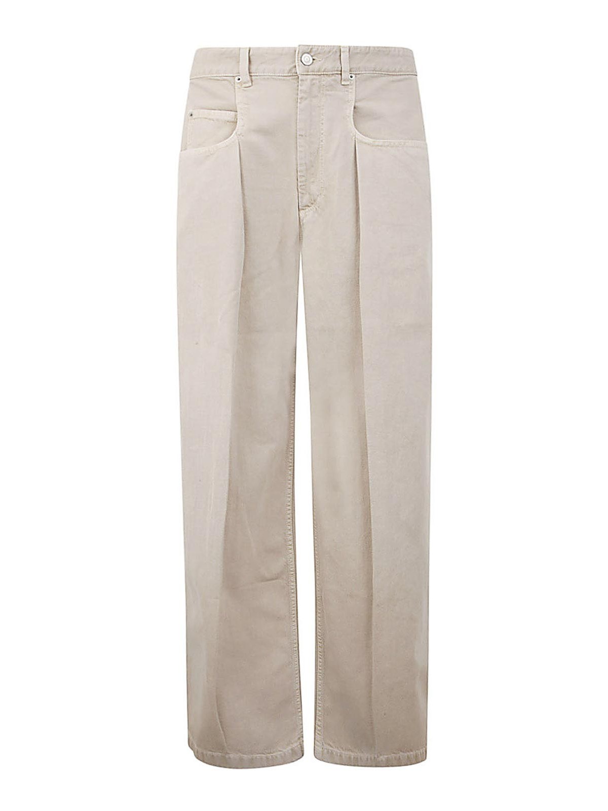 Shop Isabel Marant Janael Pants In White