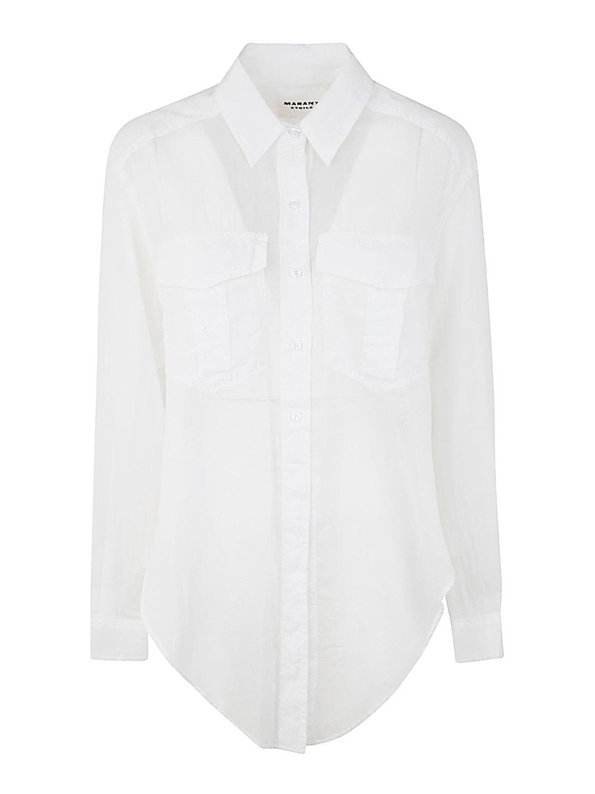 Shop Isabel Marant Étoile Camisa - Nath In White