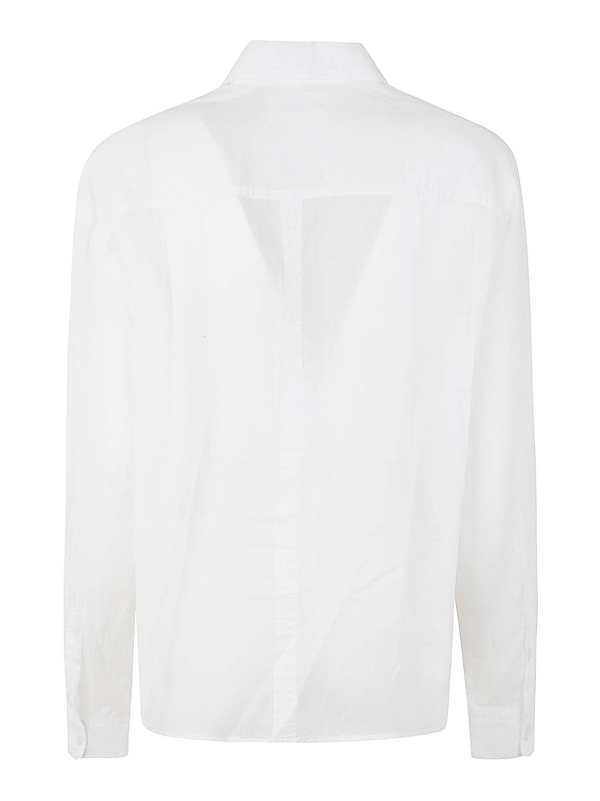 Shop Isabel Marant Étoile Nath Shirt In White