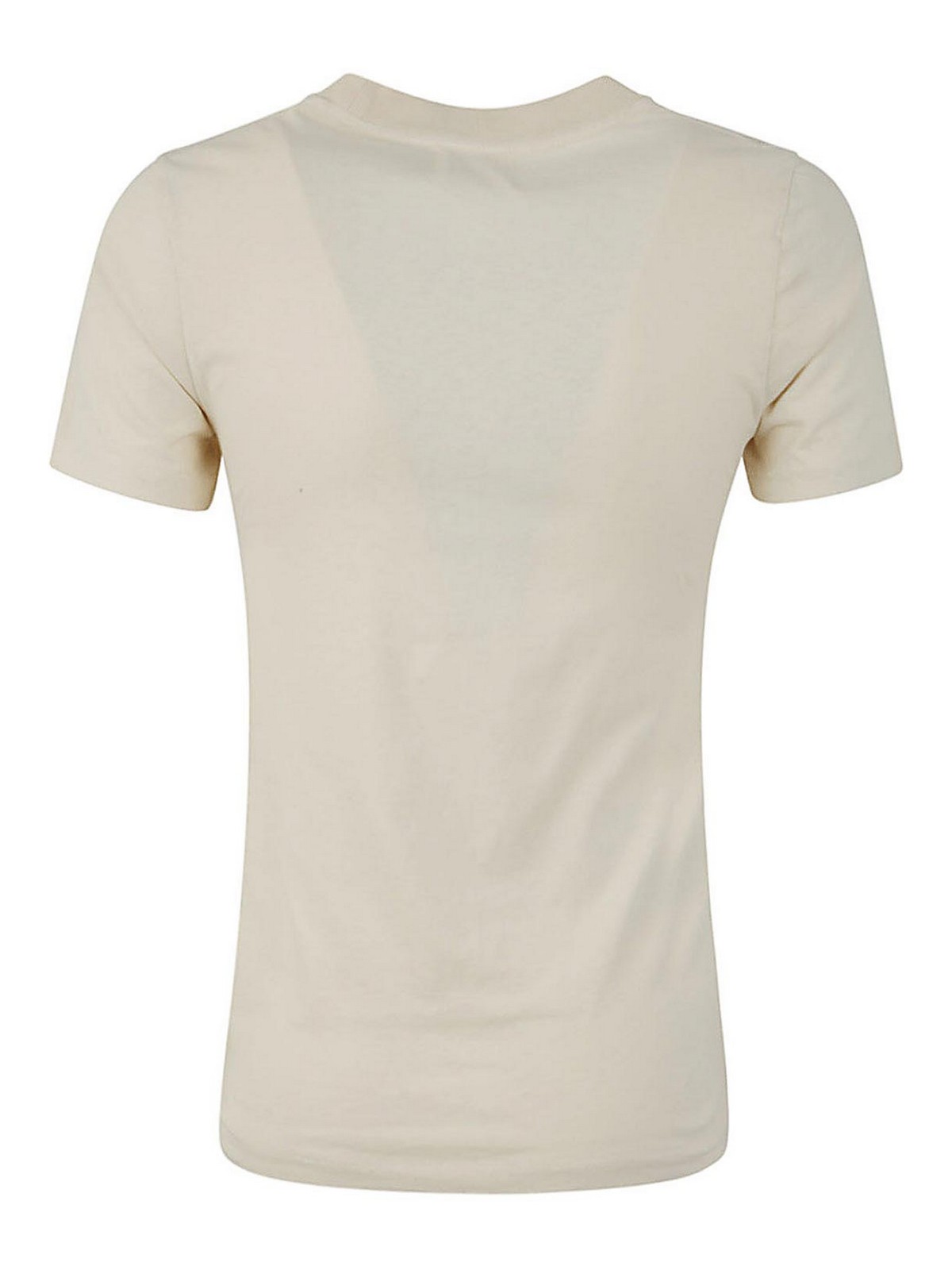Shop Isabel Marant Étoile Camiseta - Zewel In White