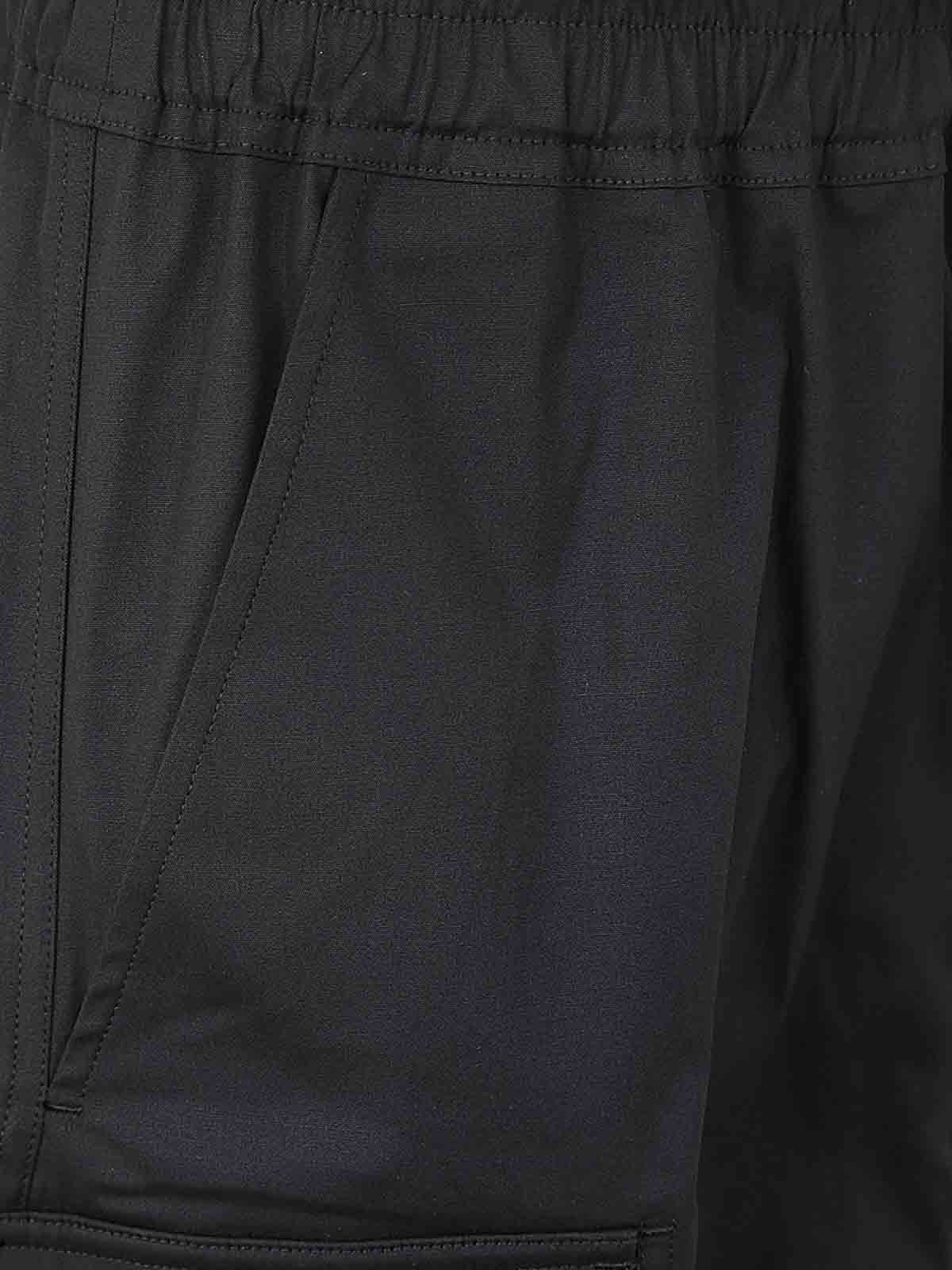 Shop Rick Owens Shorts - Cargo In Black