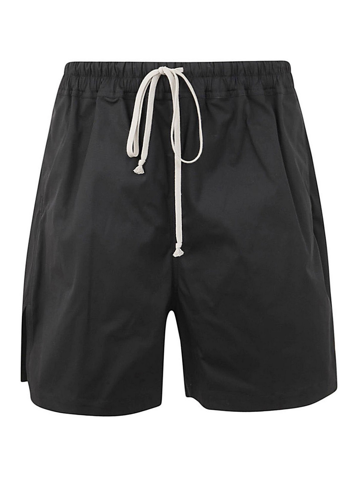 Shop Rick Owens Shorts - Negro In Black