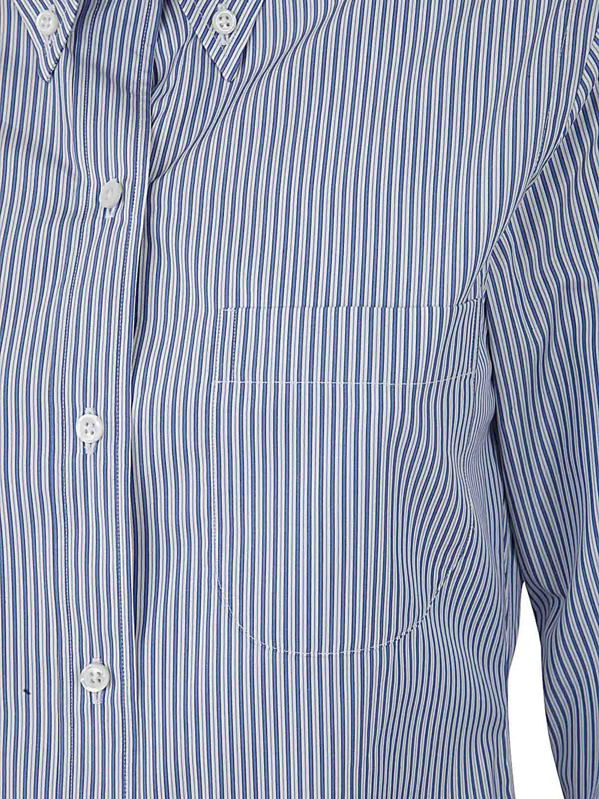 Shop Thom Browne Trouser Length Shirt-dress In Blue