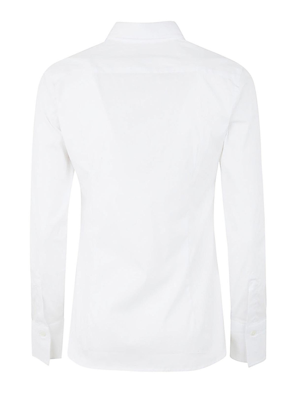 Shop Dnl Camisa - Shirt In White