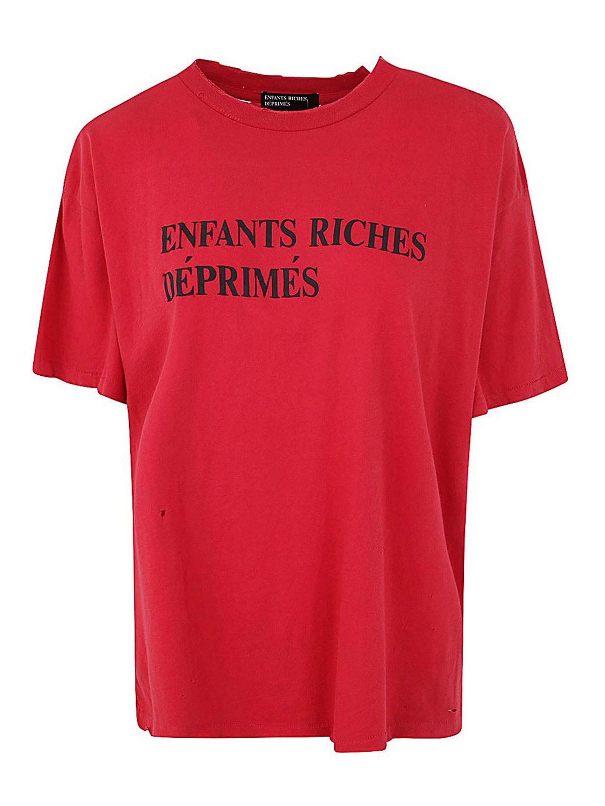 Enfants Riches Déprimés Classic logo t-shirt - Red | 010707FADED