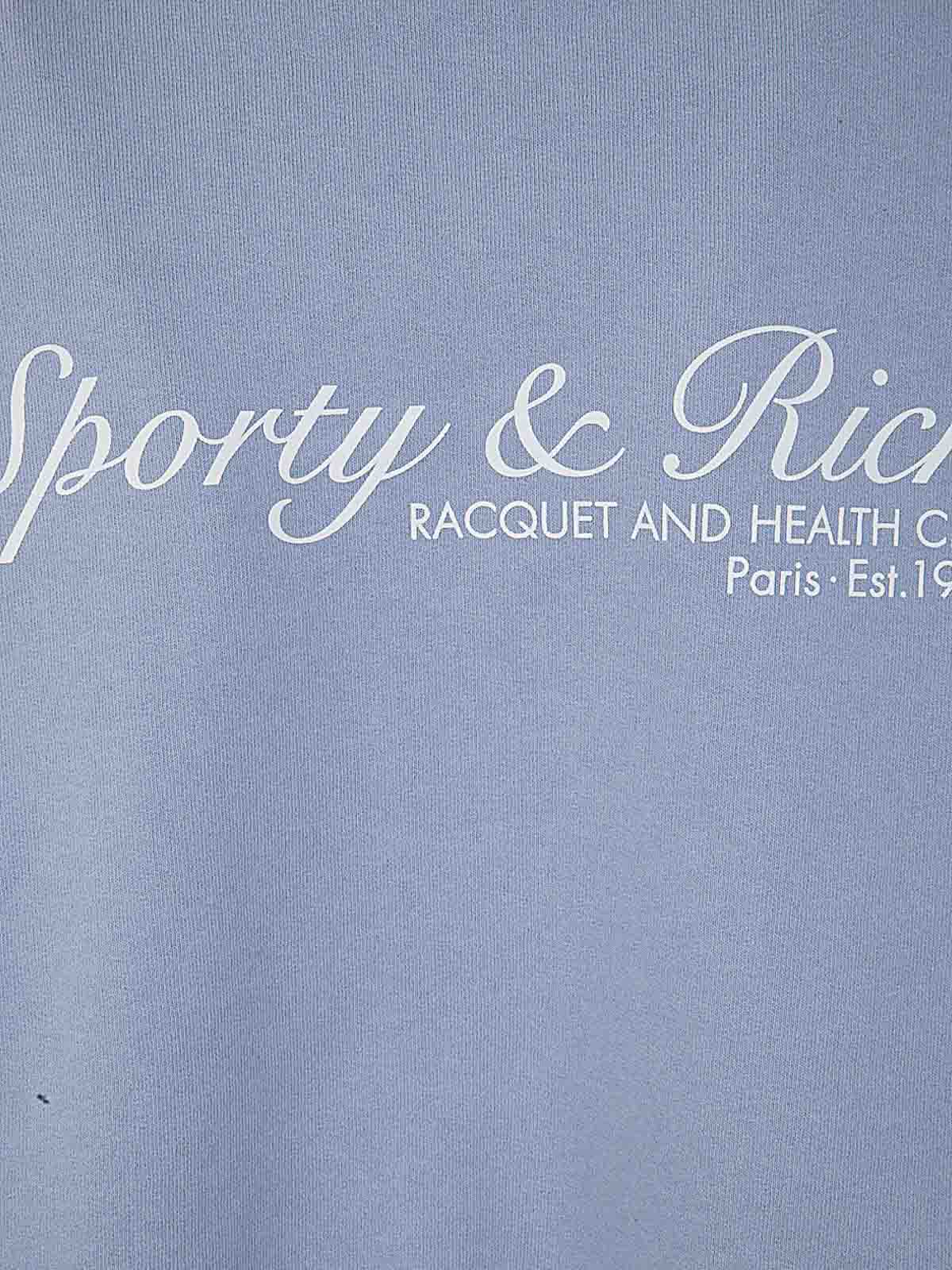 Sporty And Rich French Cropped Hoodie In Pink