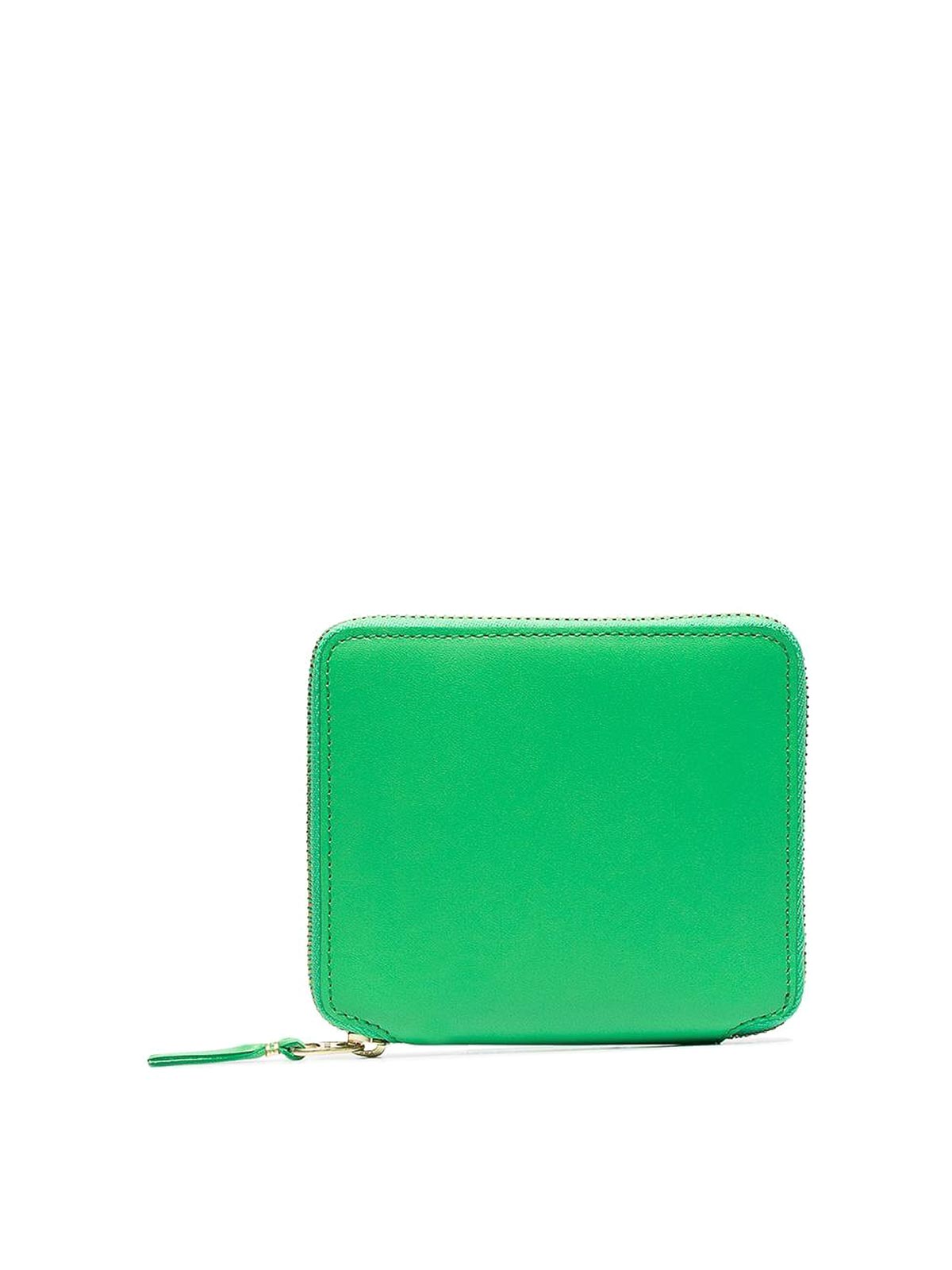 Shop Comme Des Garçons Classic Line Wallet In Green