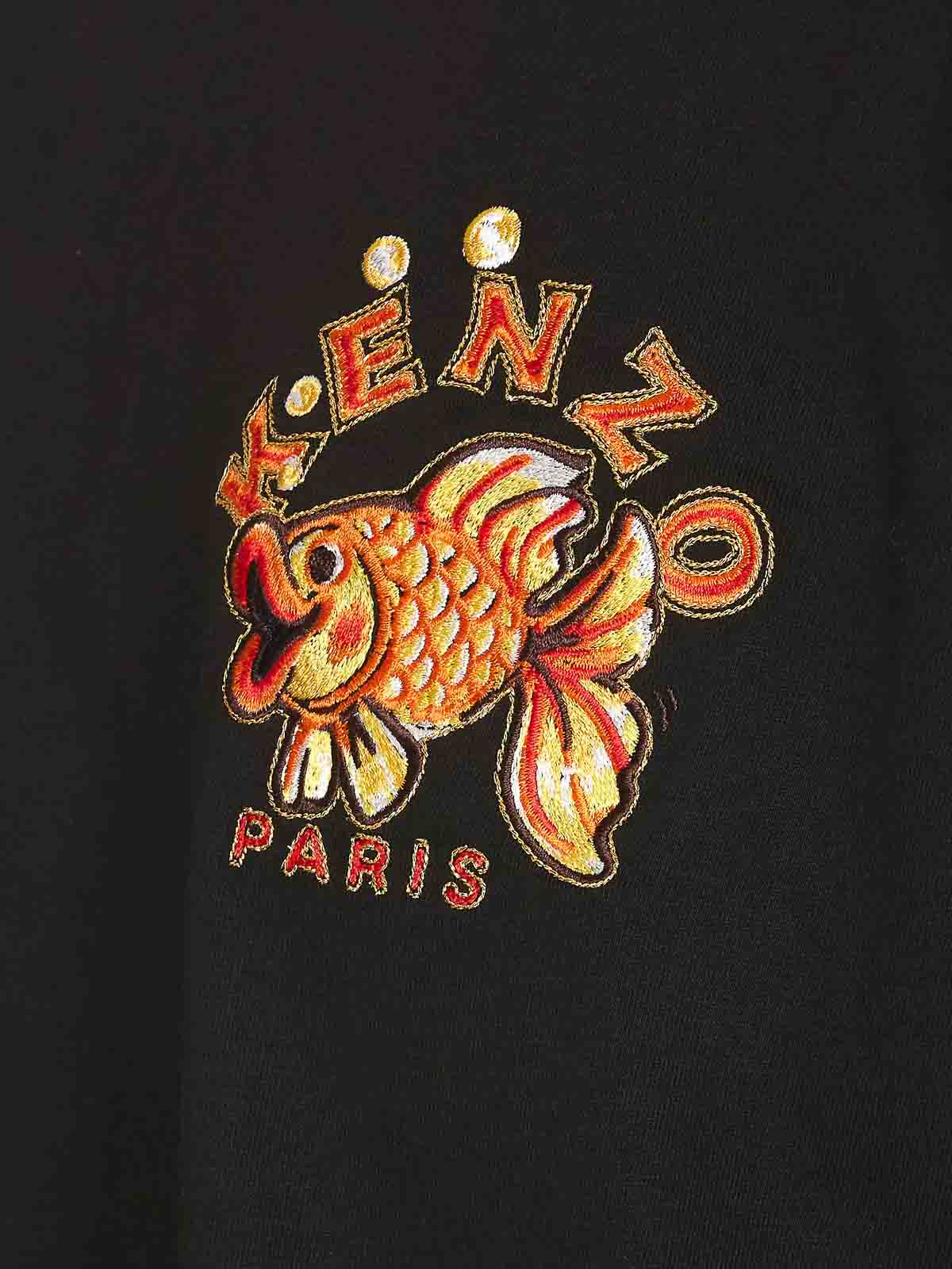 Kenzo fish t on sale shirt