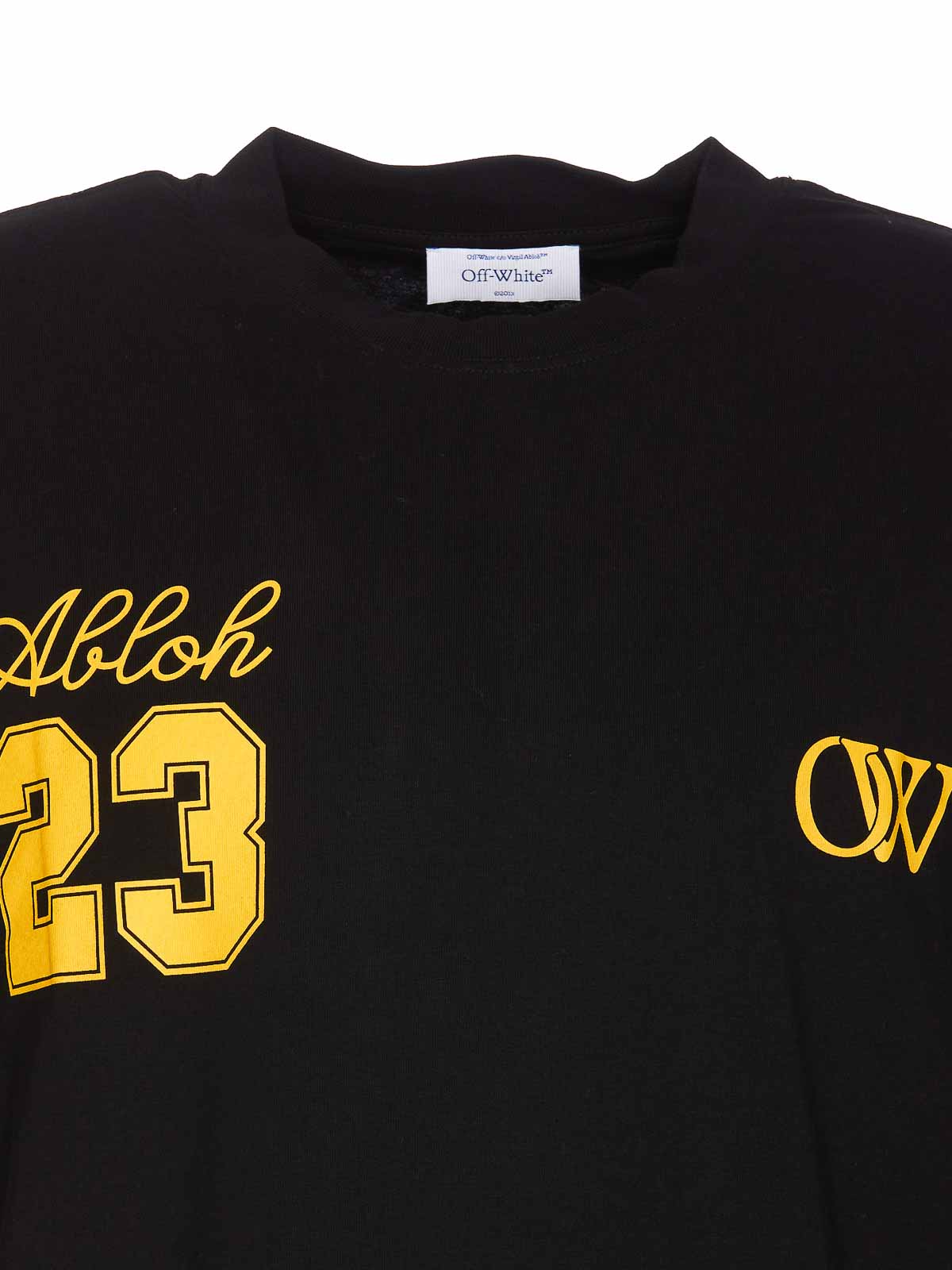 Off-White Ow 23 logo skate t-shirt - Black