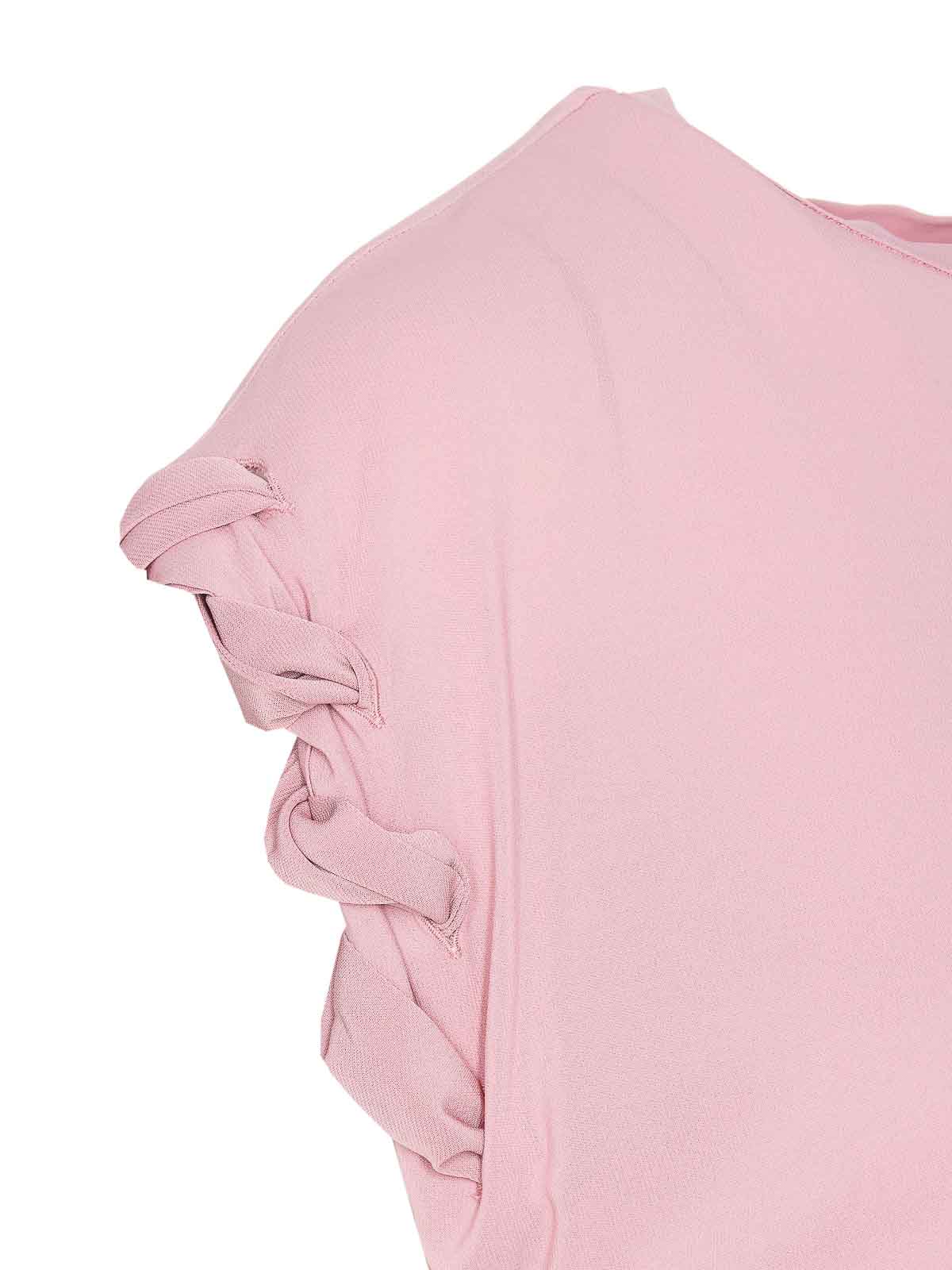 Shop Pinko Tindaro Shirt In Nude & Neutrals