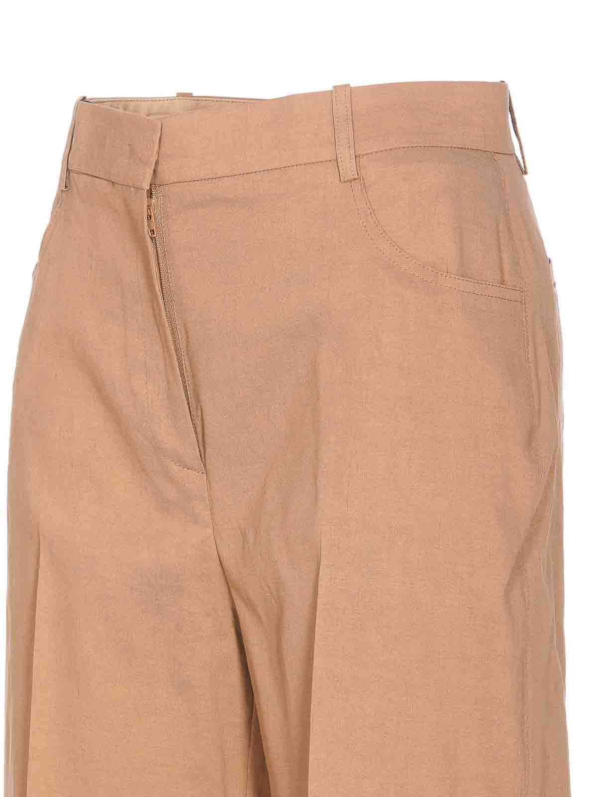 Shop Pinko Protesilao Pants In Brown