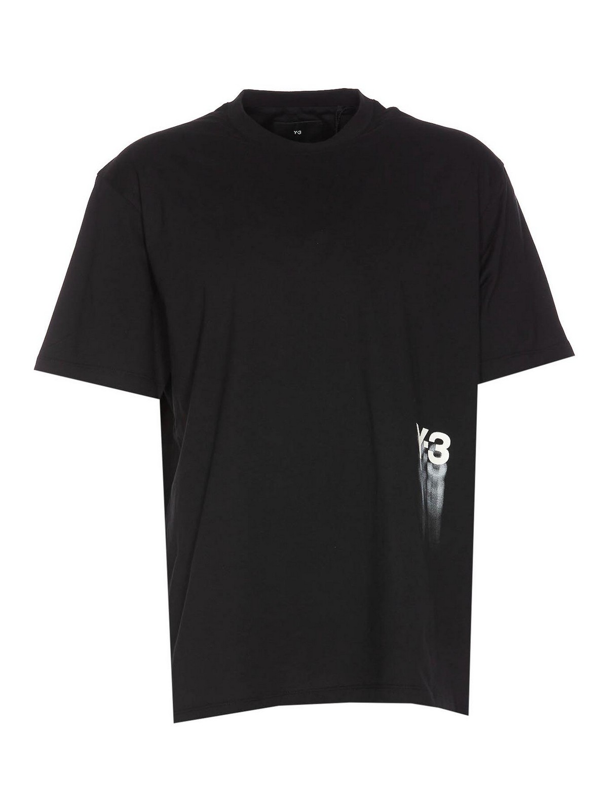 Y-3 Gfx Logo T-shirt In Black