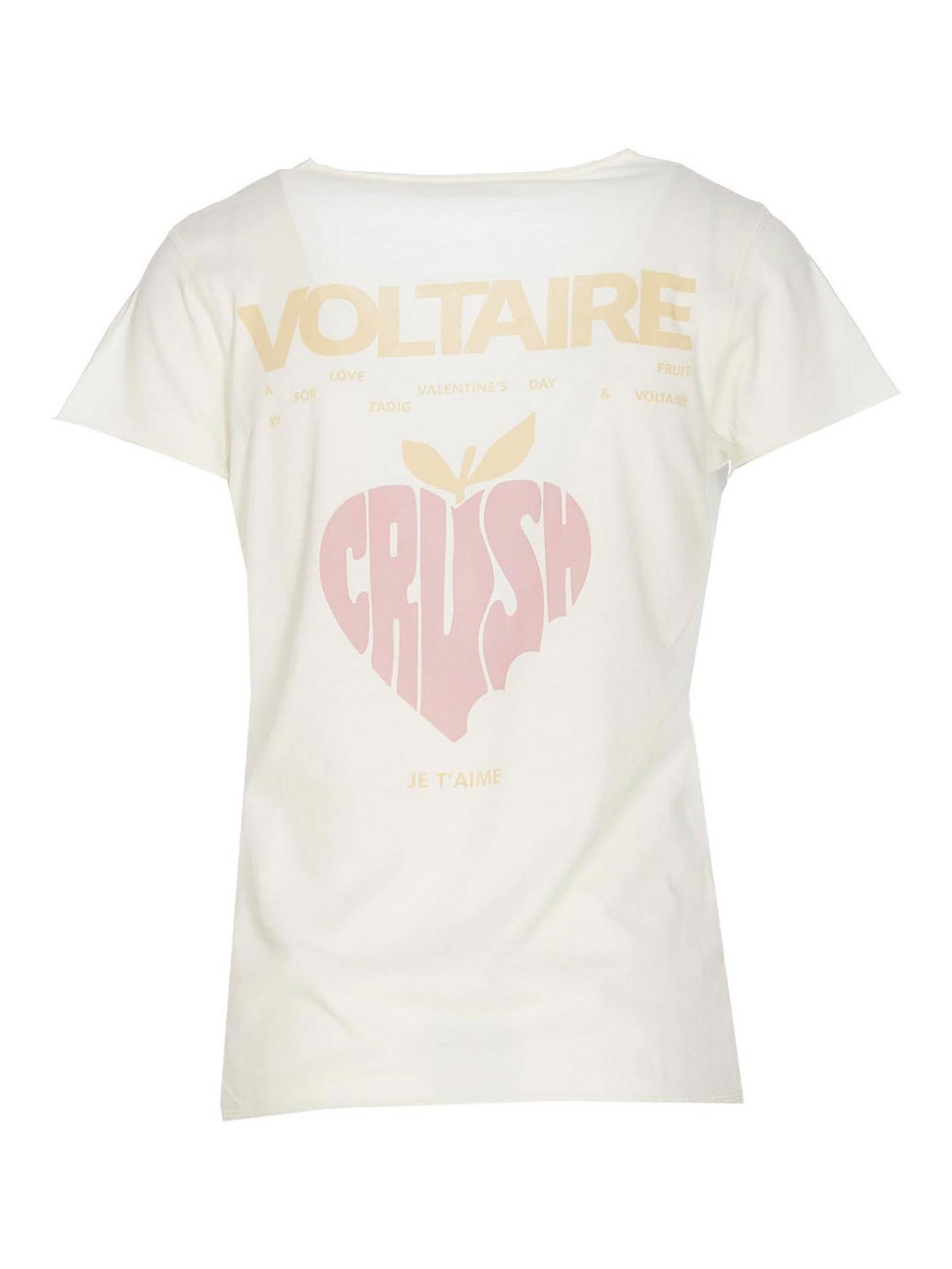 Shop Zadig & Voltaire Camiseta - Blanco In White