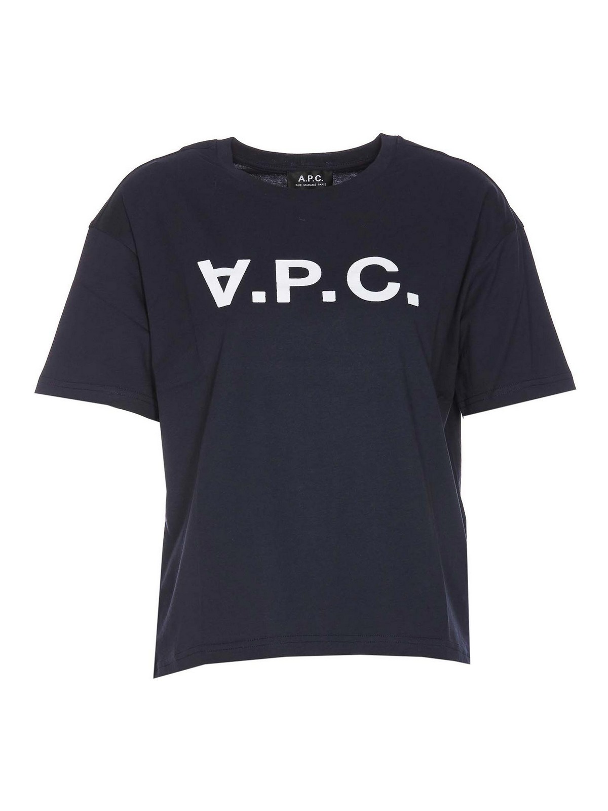 Shop Apc Camiseta - Azul In Blue
