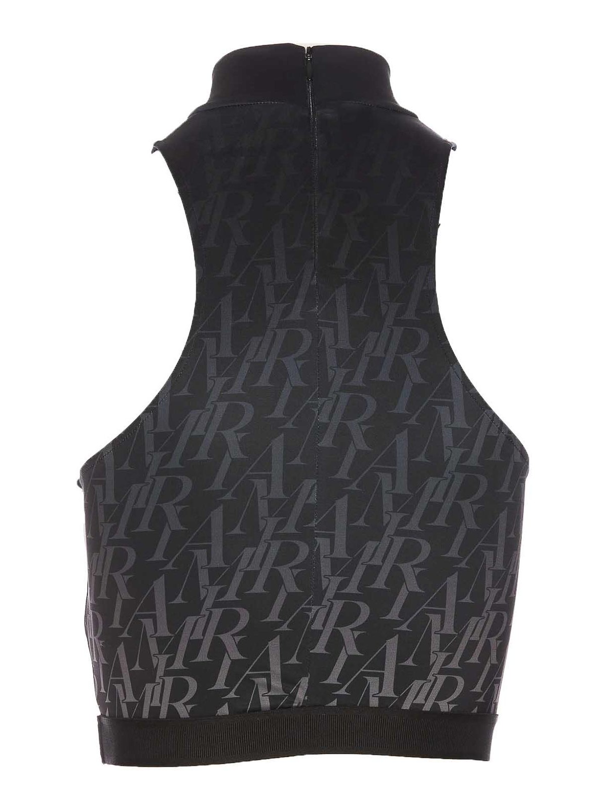 Amiri Amiri burnout mock top - Black - Women|WAT003BLACK