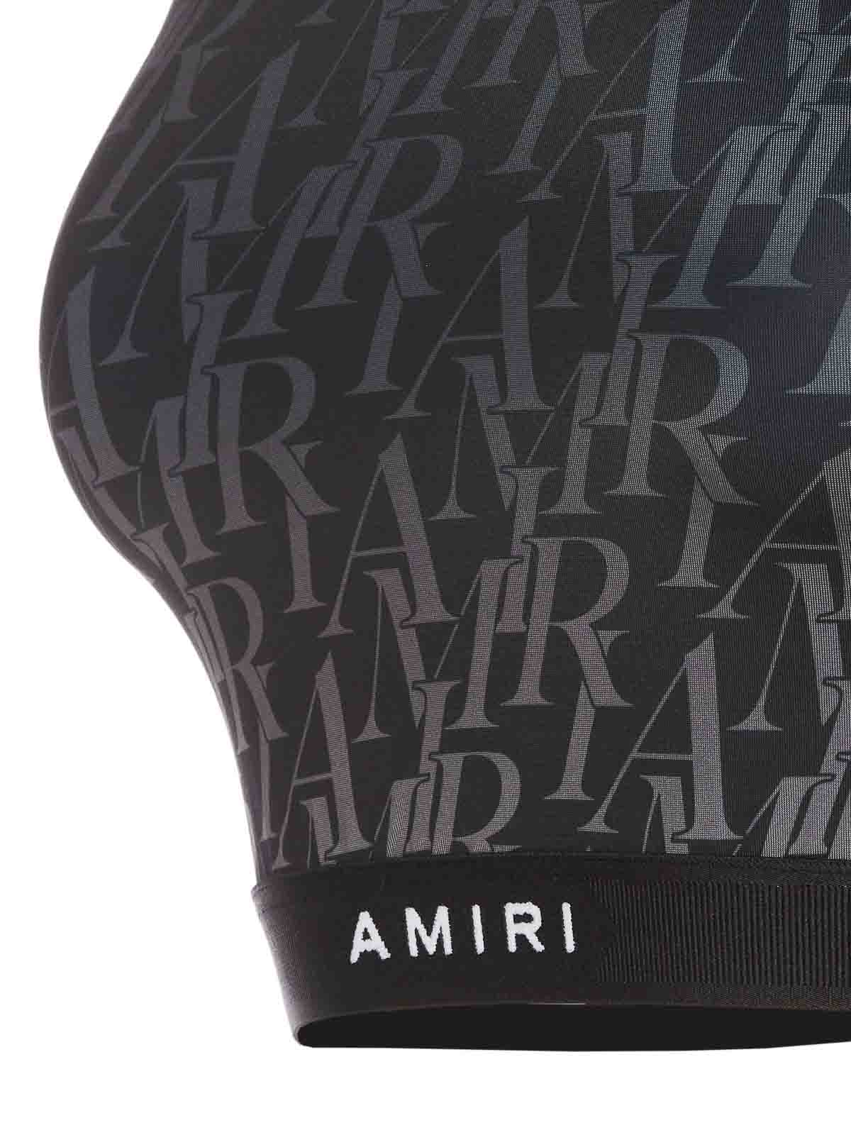 Amiri Amiri burnout mock top - Black - Women|WAT003BLACK