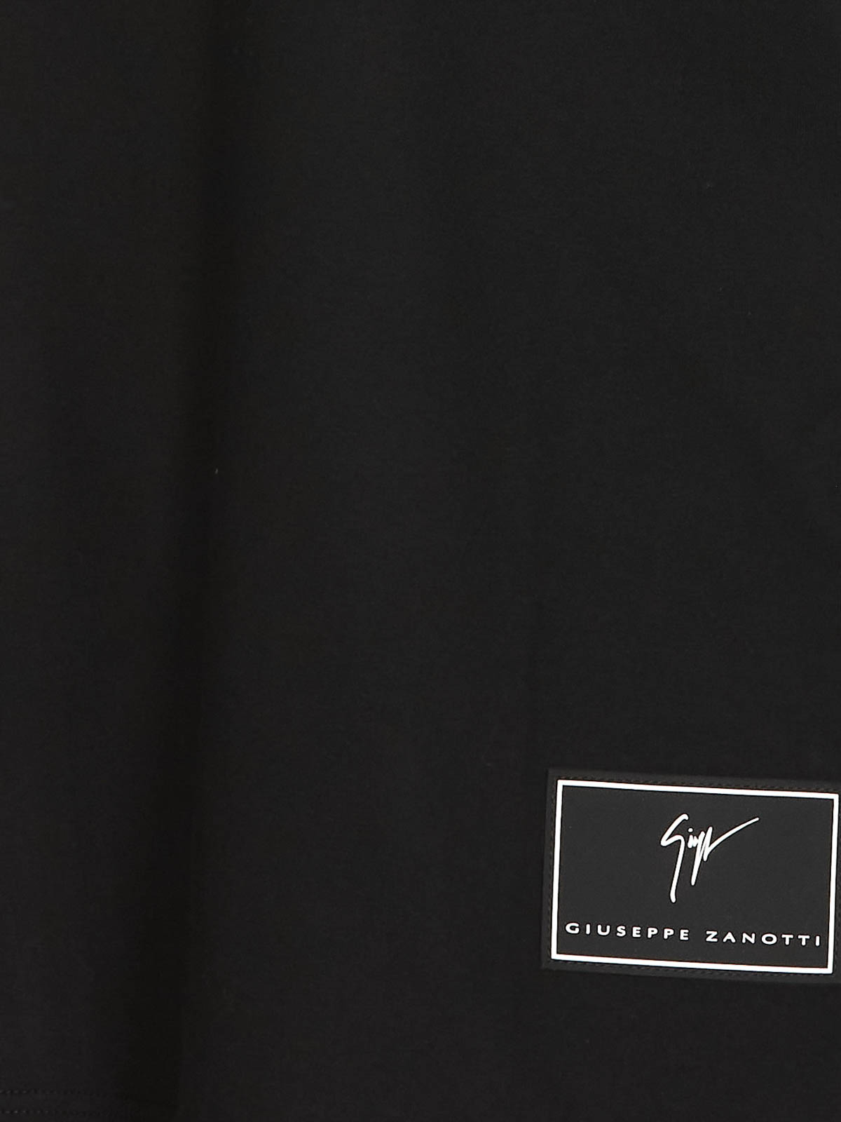 Shop Giuseppe Zanotti Camiseta - Negro In Black