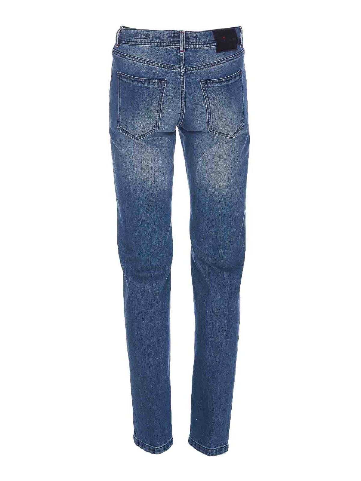 Kiton Denim jeans - Blue - Men | UPNJSMJ0216C02002 | thebs.com
