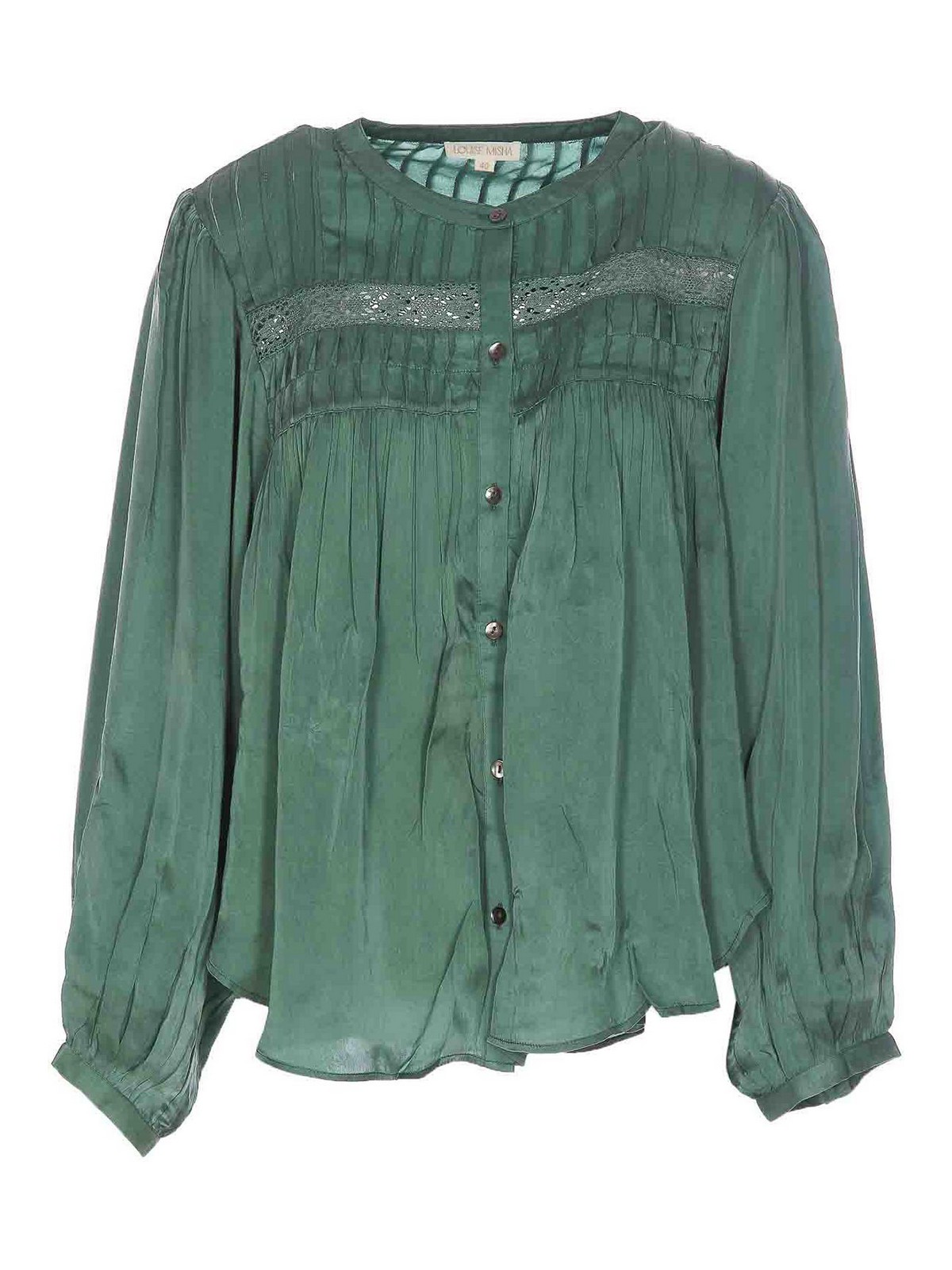 Louise Misha シャツ - 緑 - グリーン|S0286FORESTGREEN