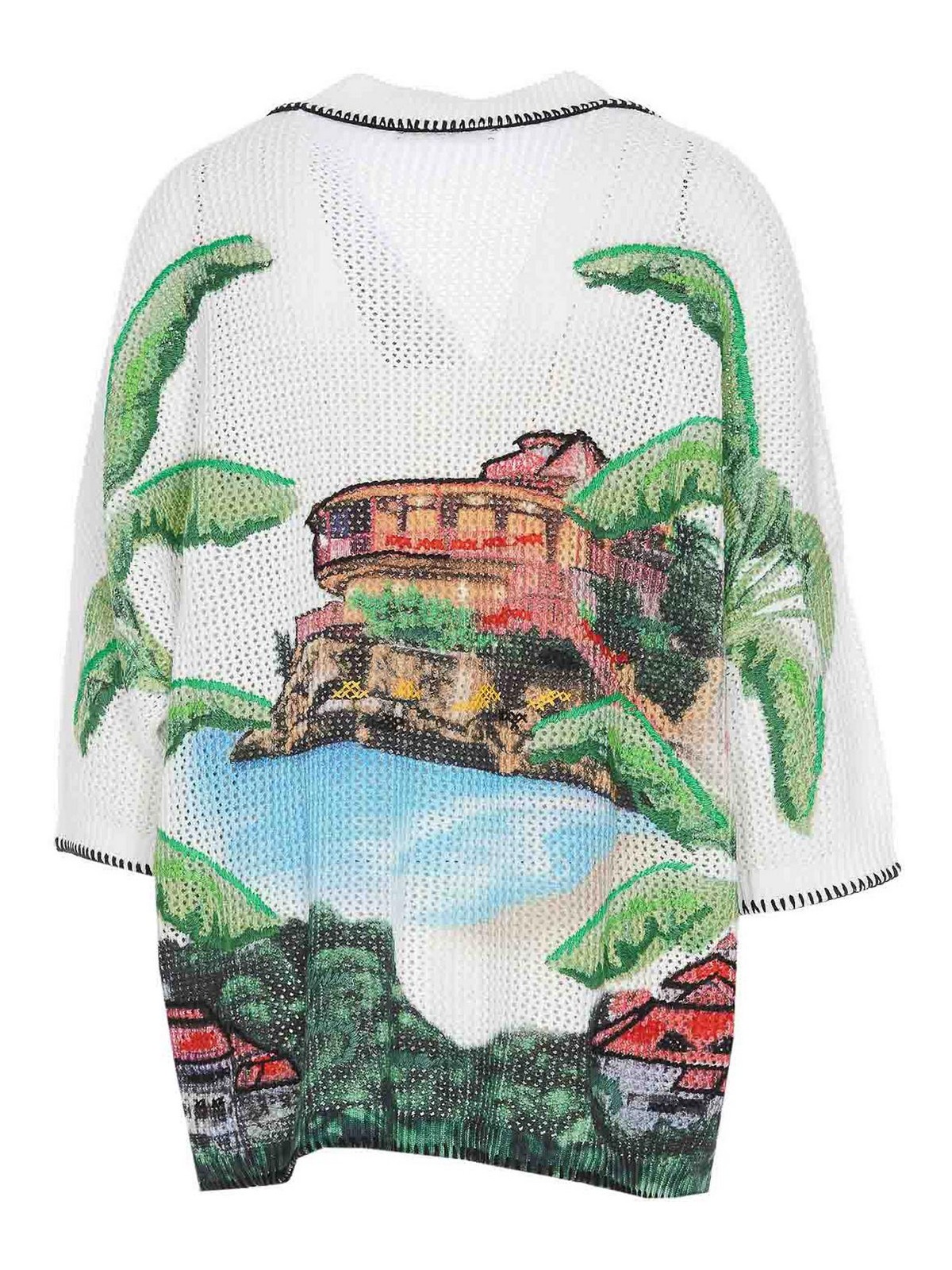 Amiri Eden rock crochet shirt - Multicolour - Women | WKS021900
