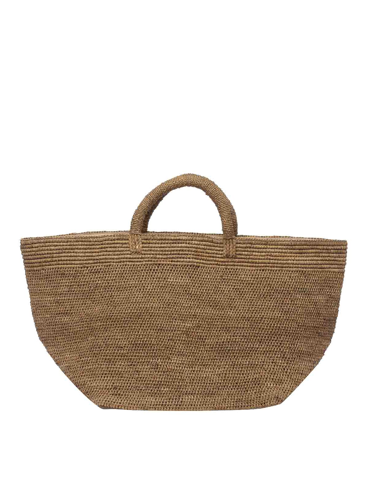 Shop Ibeliv Vanilla Handbag In Brown