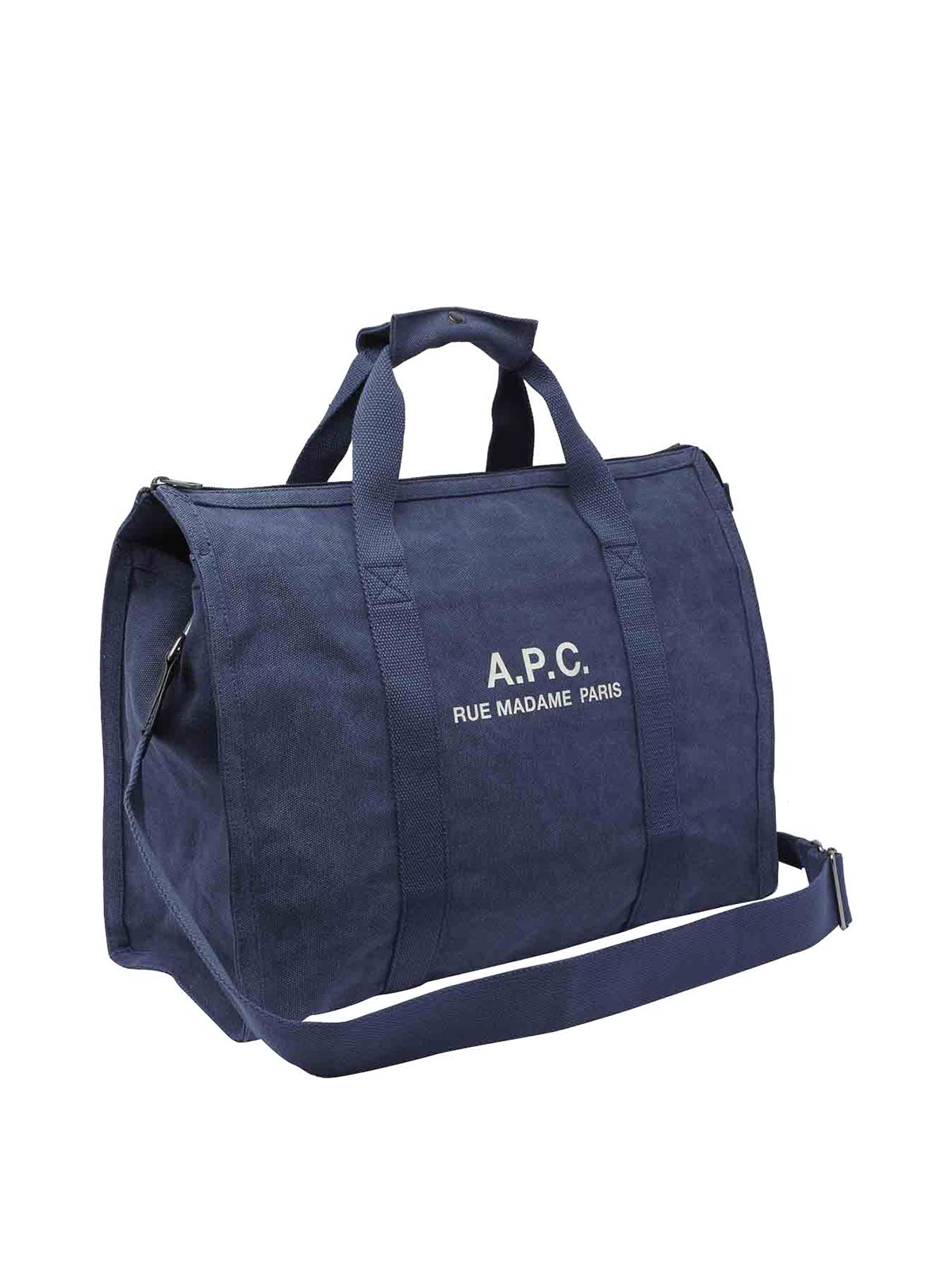 Shop Apc Recuperation Gym Shopping Bag In Blue