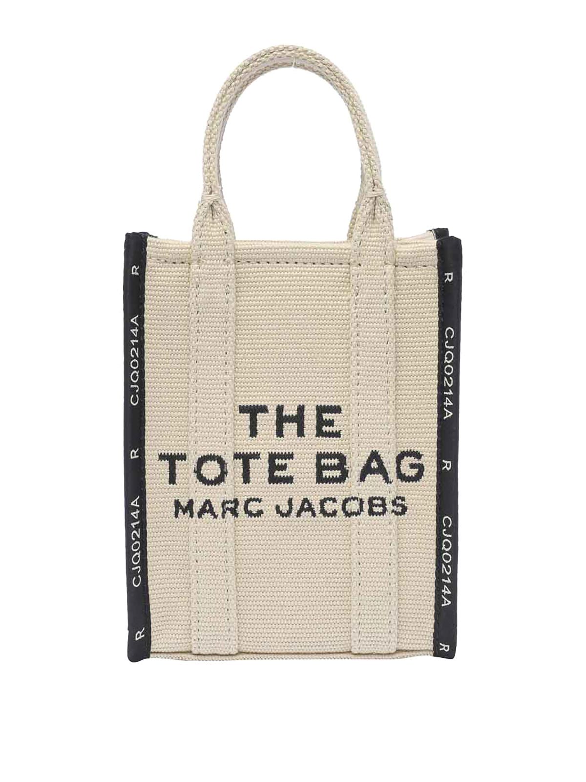 Shop Marc Jacobs The Phone Tote Bag In Beige