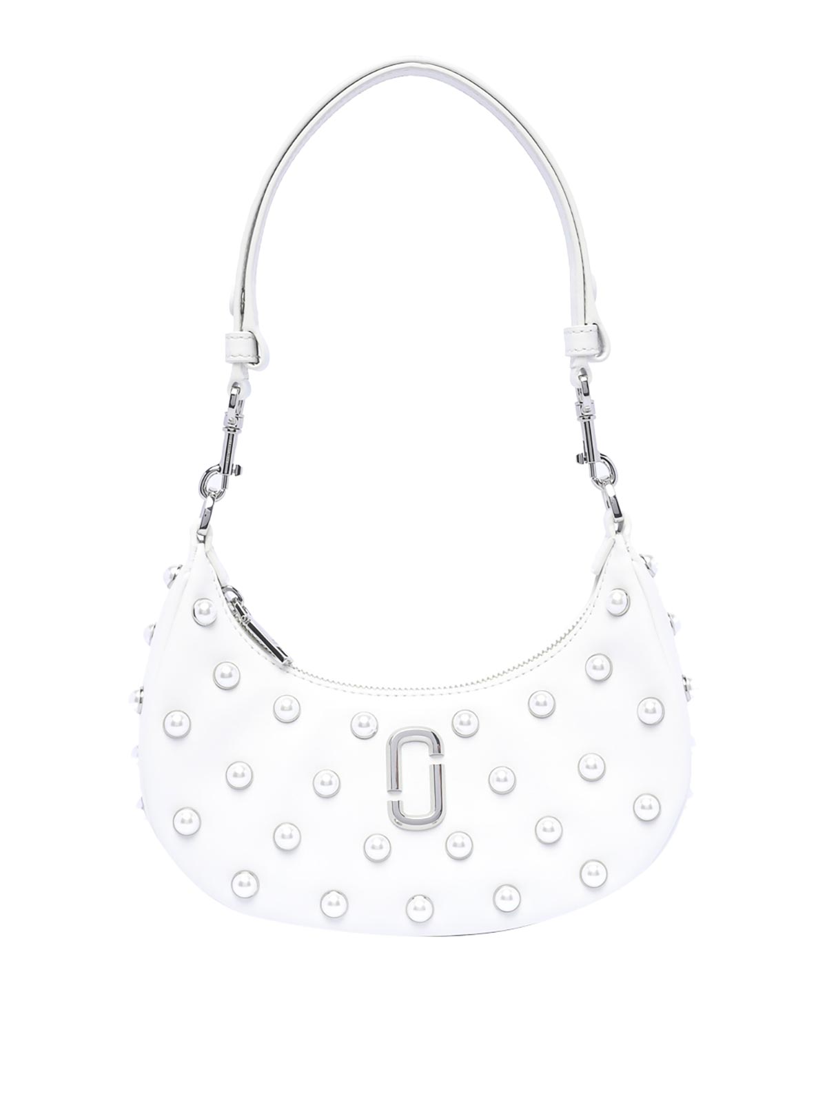 Marc Jacobs The Small Curve Shoulder Bag In White