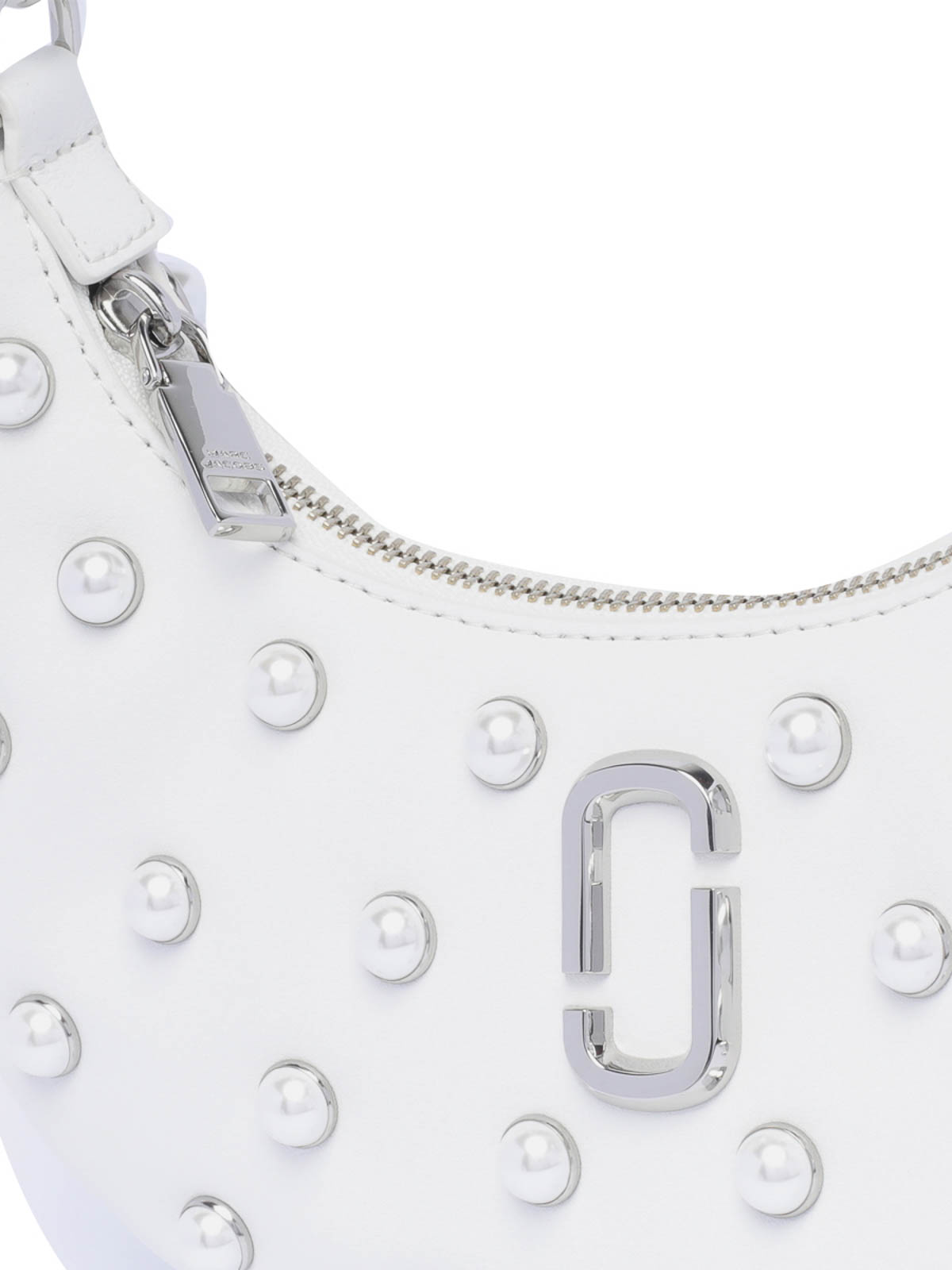 Shop Marc Jacobs The Small Curve Shoulder Bag In White