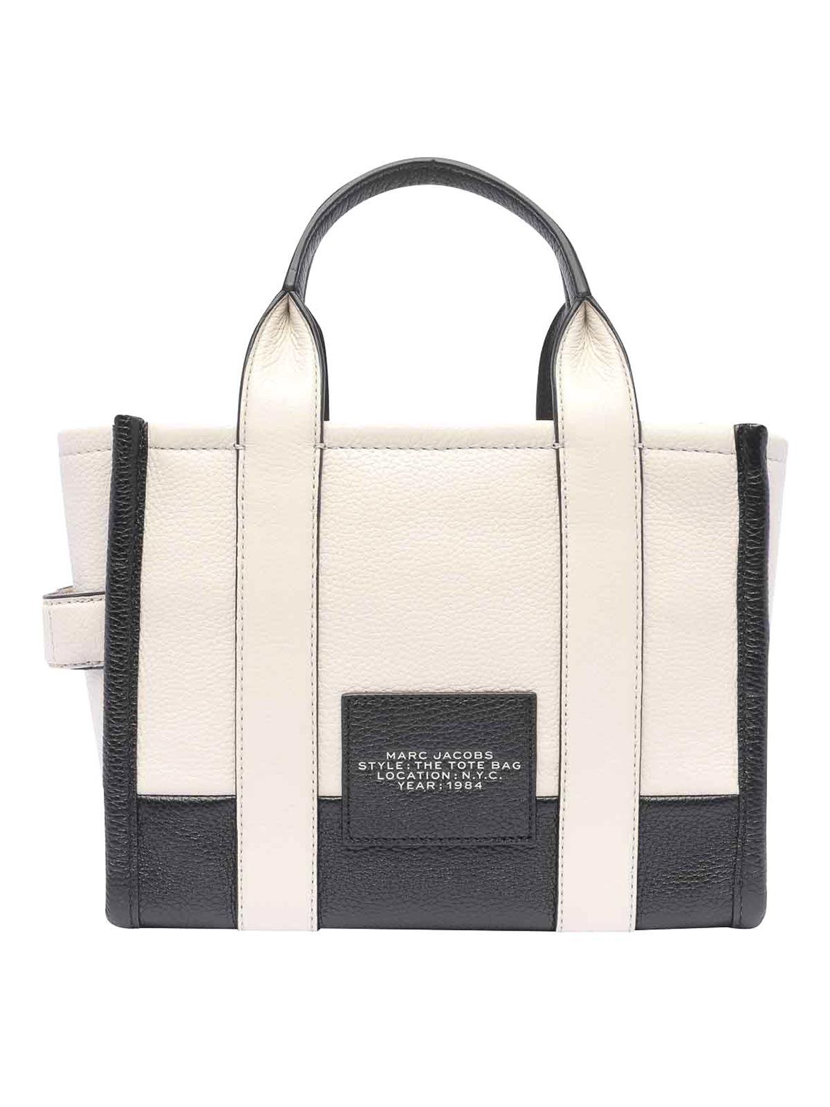 Shop Marc Jacobs The Small Tote Bag In White