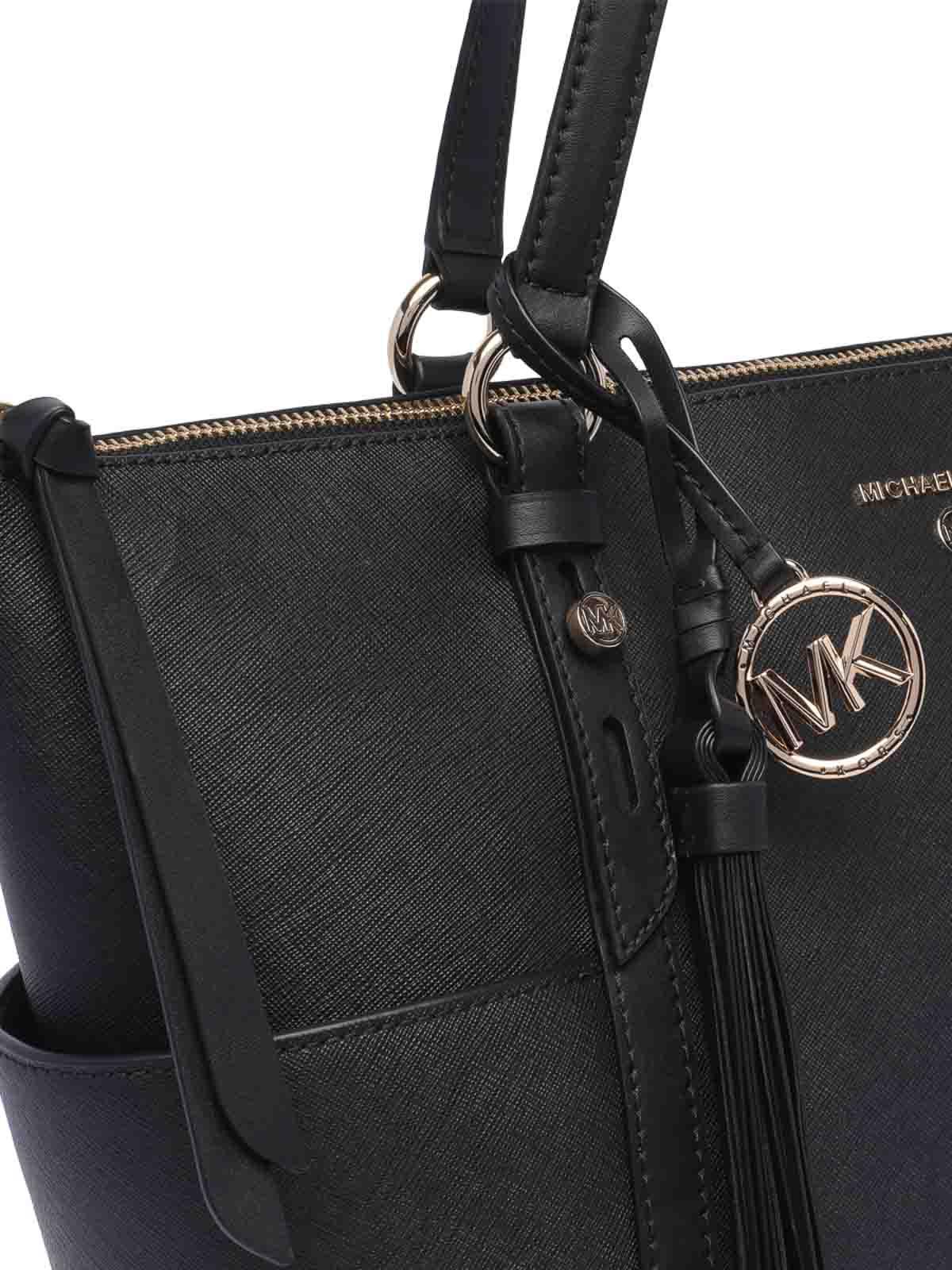 Shop Michael Michael Kors Sullivan Tote Bag In Black