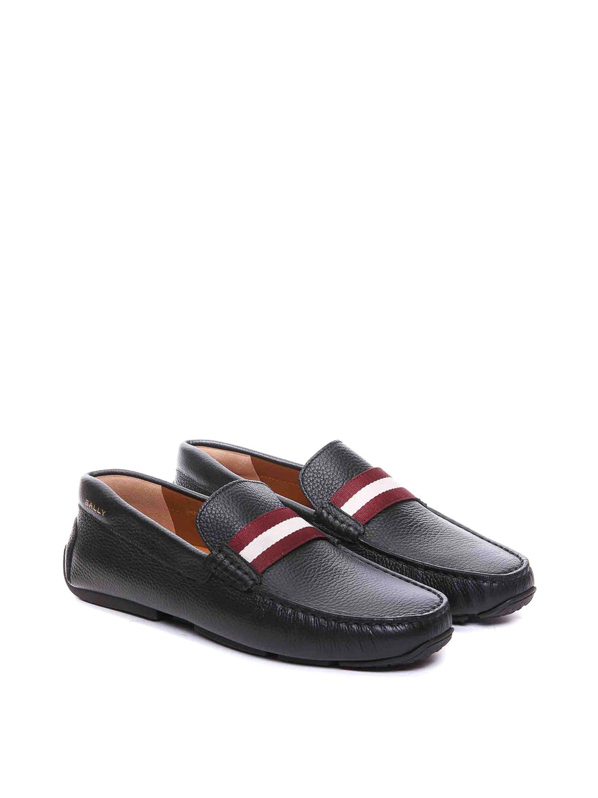 Shop Bally Perthy Loafers In Negro