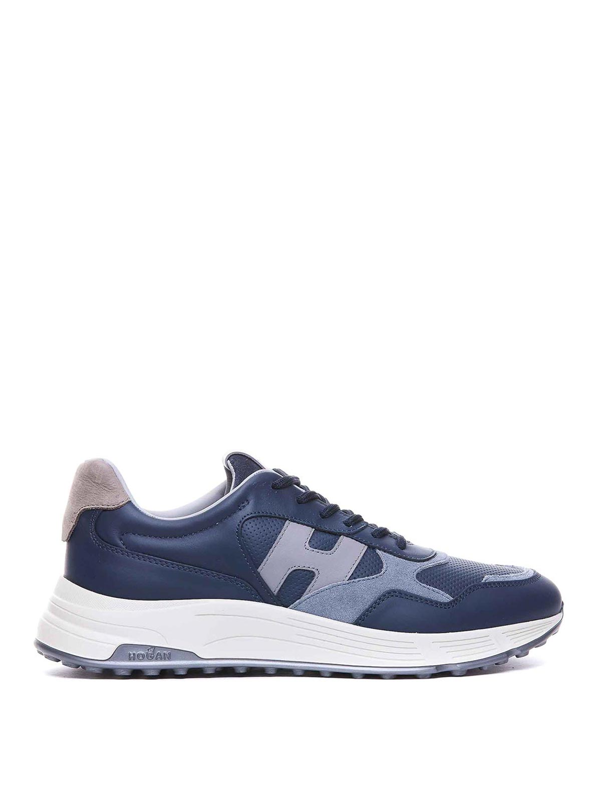 Shop Hogan Hyperlight Sneakers In Blue