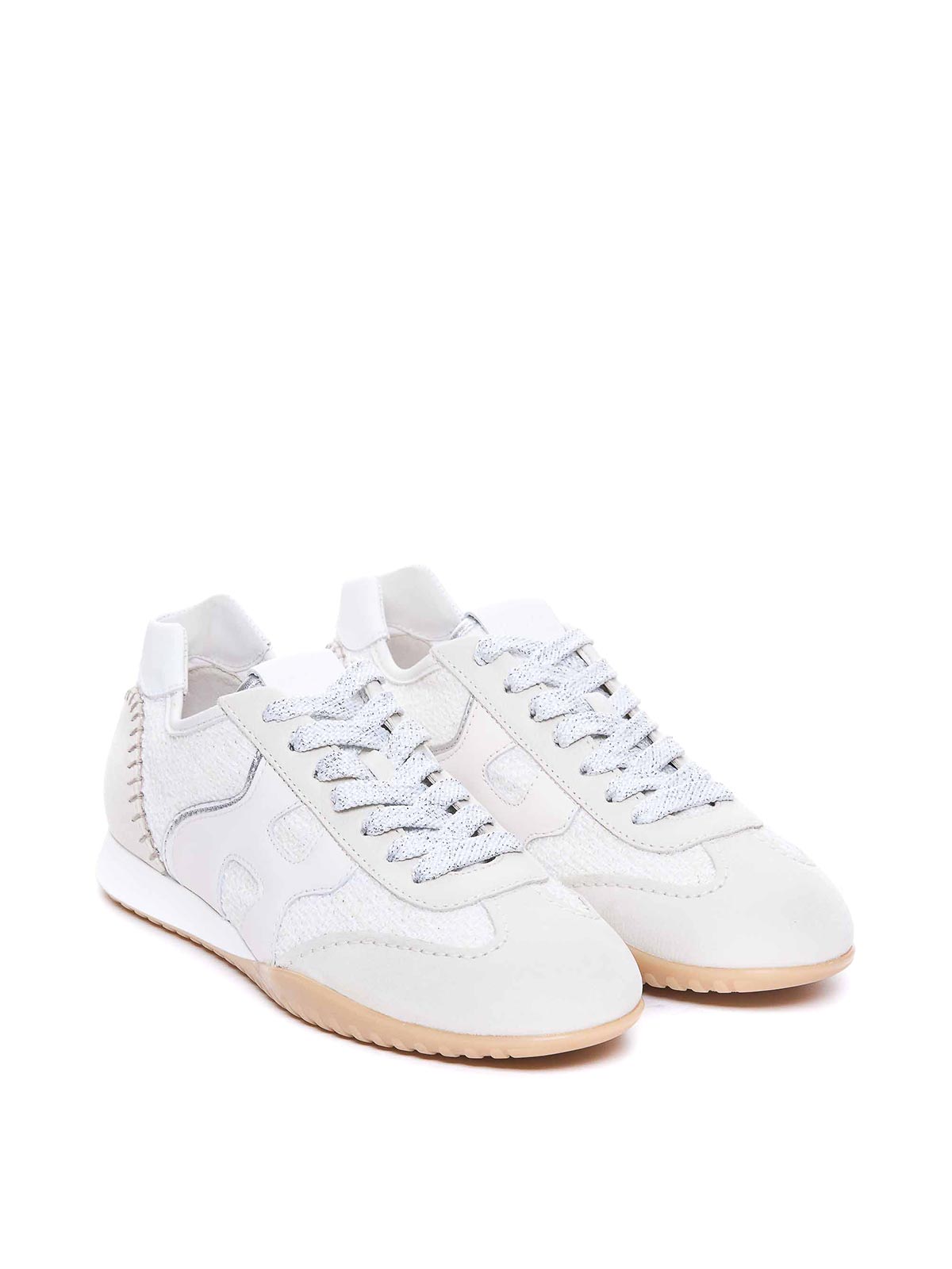 Shop Hogan Olympia-z Sneakers In White