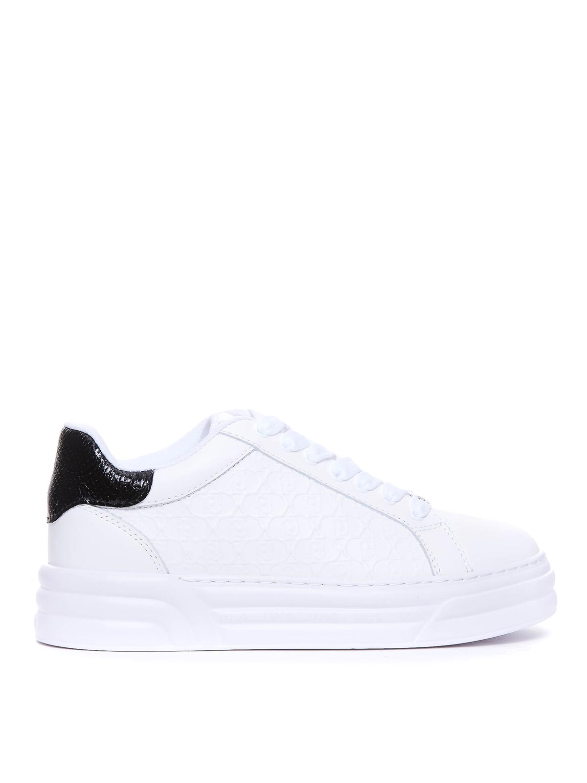 Shop Liu •jo Cleo Sneakers In White