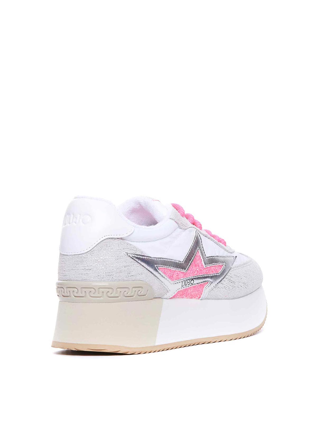 Shop Liu •jo Dreamy Sneakers In Grey