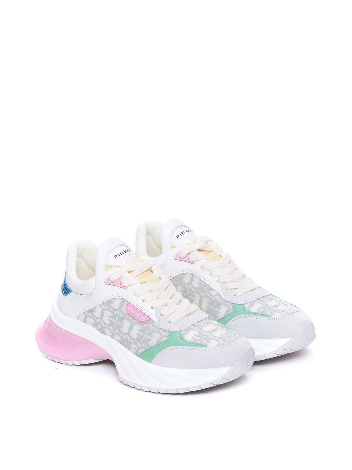 Shop Pinko Ariel 03 Sneakers In White
