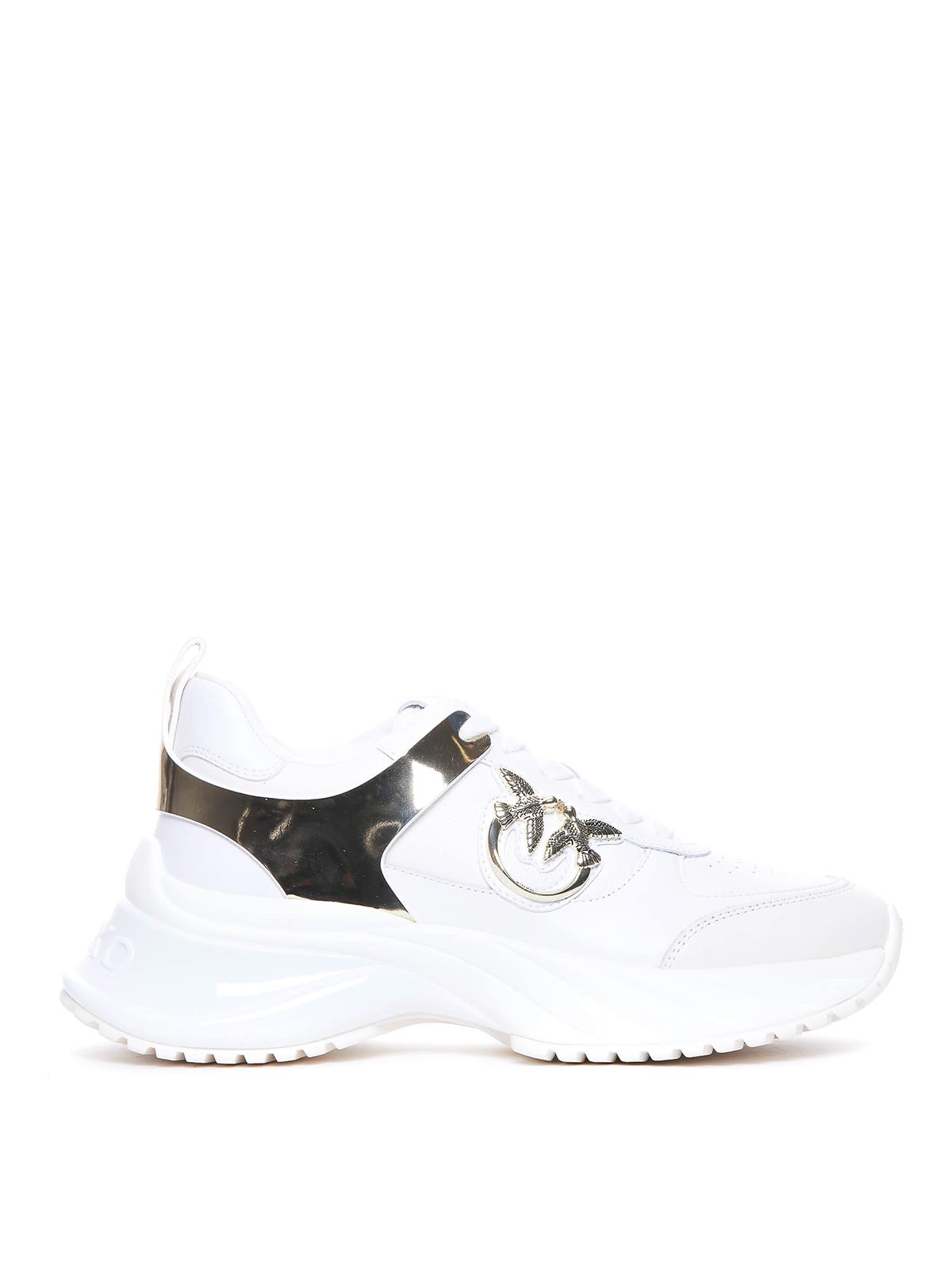 Shop Pinko Ariel 02 Sneakers In White