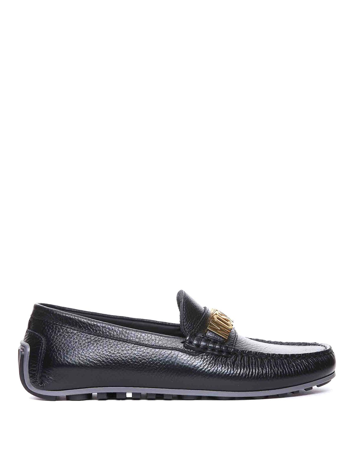 Moschino Loafers In Negro