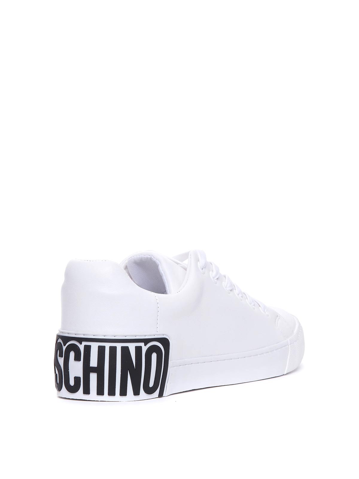Moschino Maxi logo sneakers - White - Men | MB15402G1IGA0100