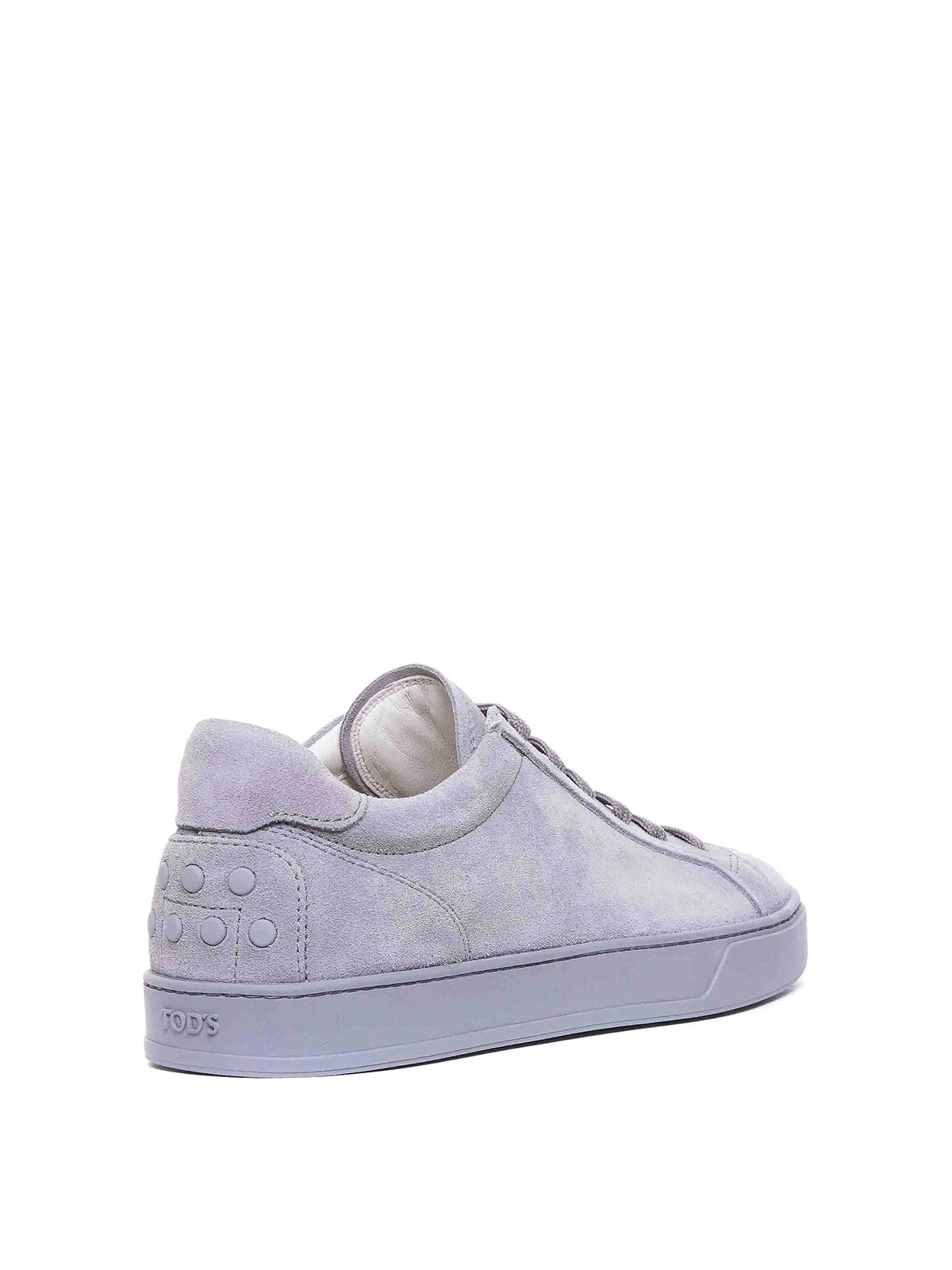 Shop Tod's Sneakers In Grey